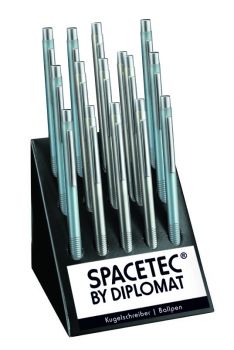 Diplomat D10542942 Spacetec Pocket Pearl Tükenmez Kalem, 15li Stand