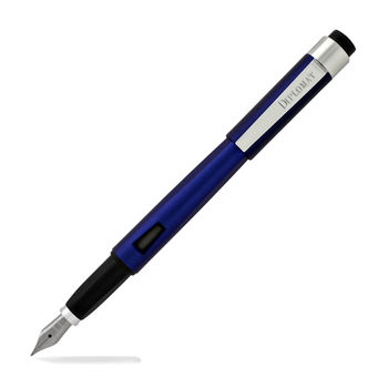 Diplomat D40904028 Magnum Soft Touch Lacivert Dolma Kalem, Bold Uç
