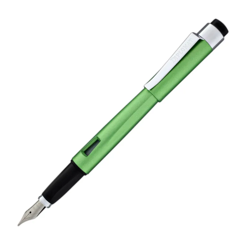 Diplomat D40908028 Magnum Soft Touch Yeşil Dolma Kalem, Bold Uç - 2