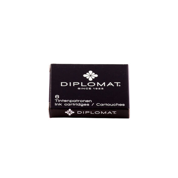 Diplomat 10701023 6lı Siyah Yedek Kartuş