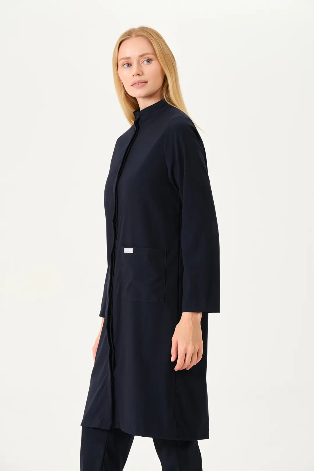 DIVINA- Gece Mavisi  Tesettür Üst Üniforma