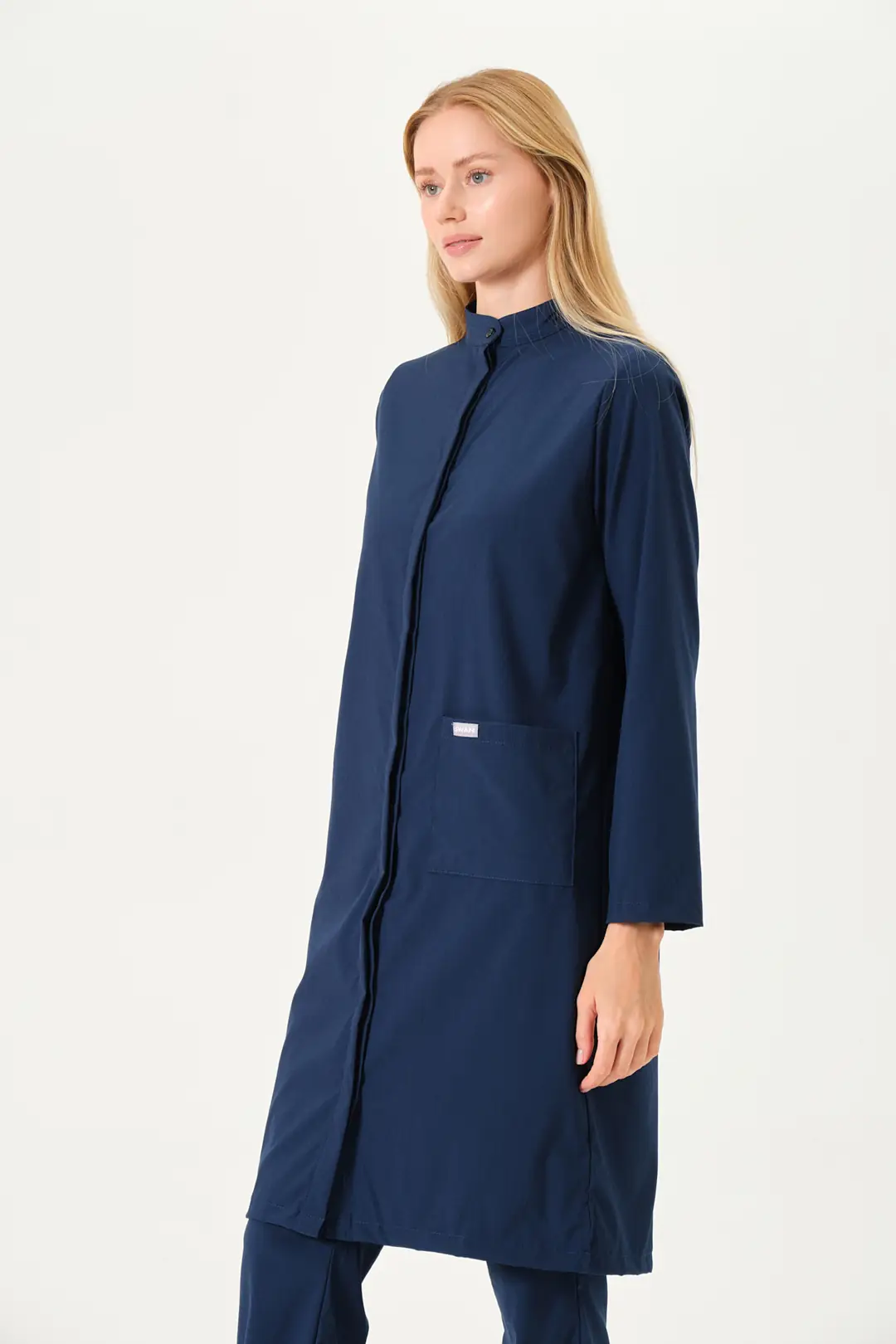 DIVINA - Lacivert Tesettür Üst Üniforma - 3