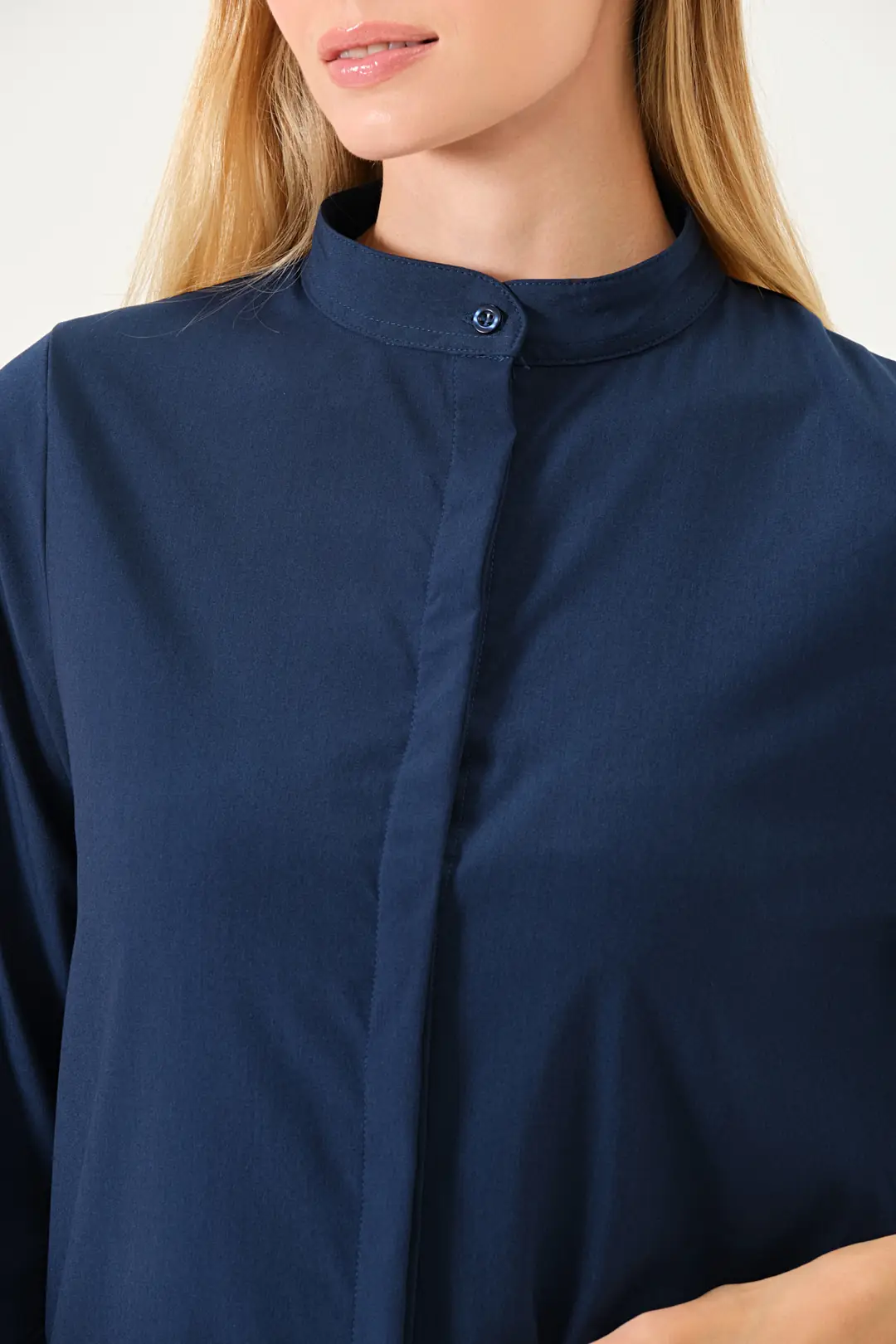 DIVINA - Lacivert Tesettür Üst Üniforma - 4