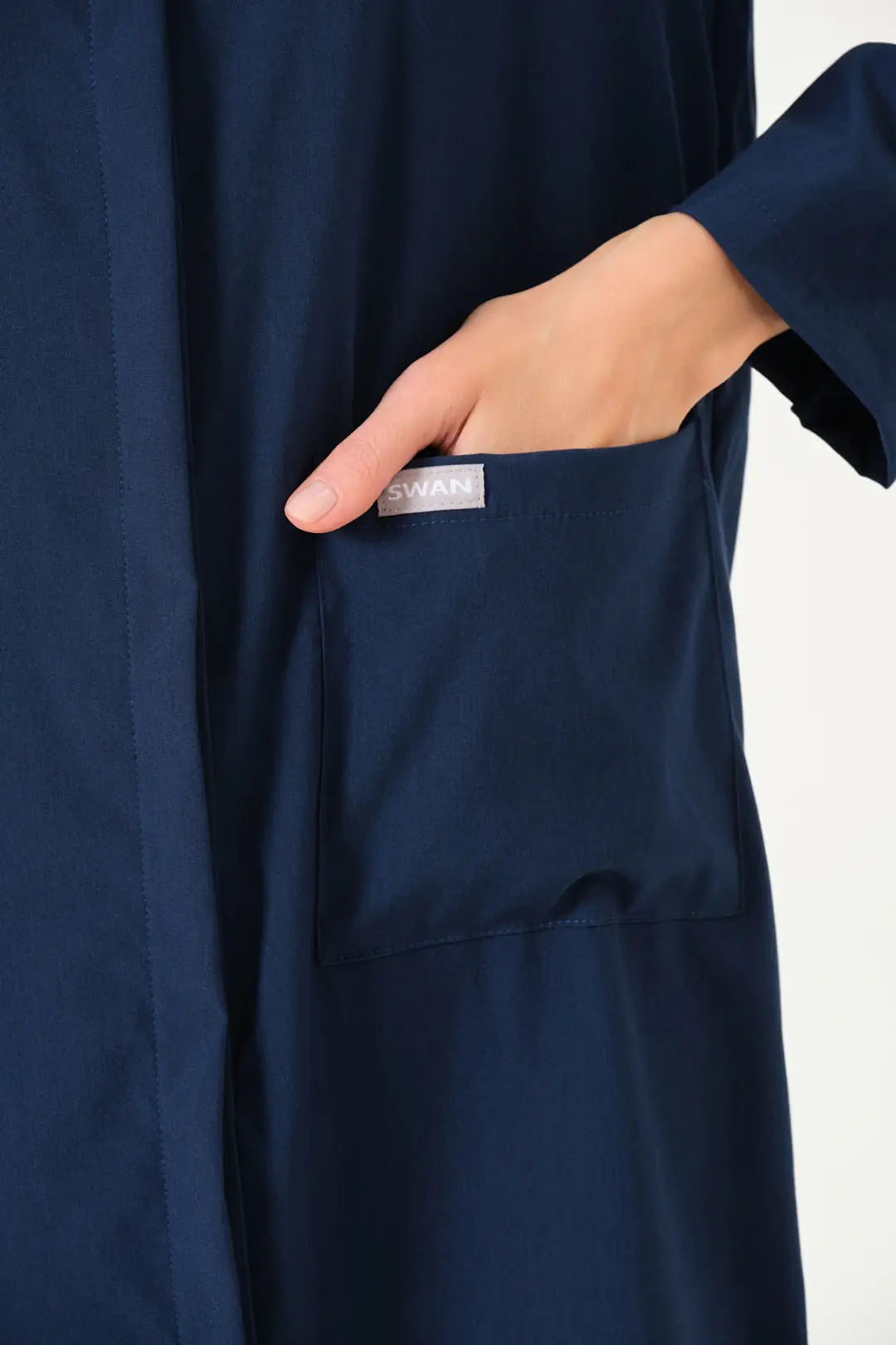 DIVINA - Lacivert Tesettür Üst Üniforma - 5