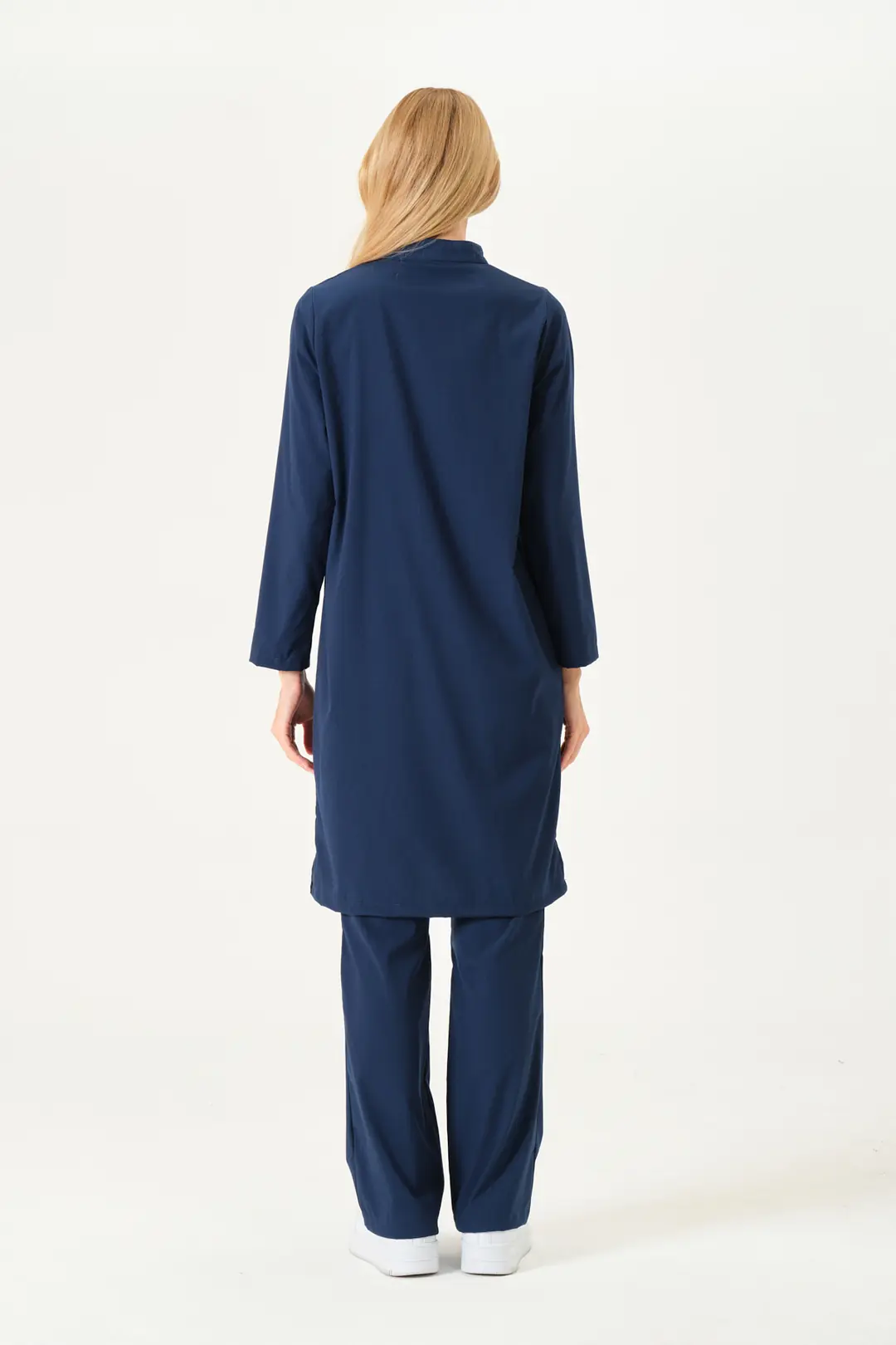 DIVINA - Lacivert Tesettür Üst Üniforma - 7