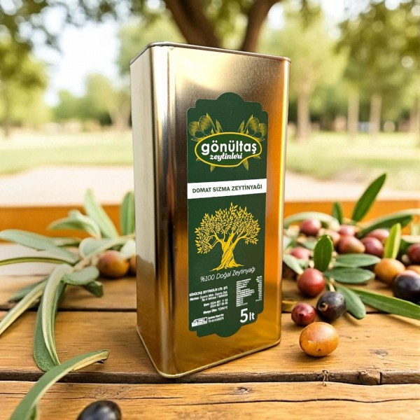 Erken Hasat Zeytinyağı 5 Litre 2025-2026 YENİ SEZON ERKEN HASAT SOĞUK SIKIM 03 DİZEM ZEYTİNYAĞI