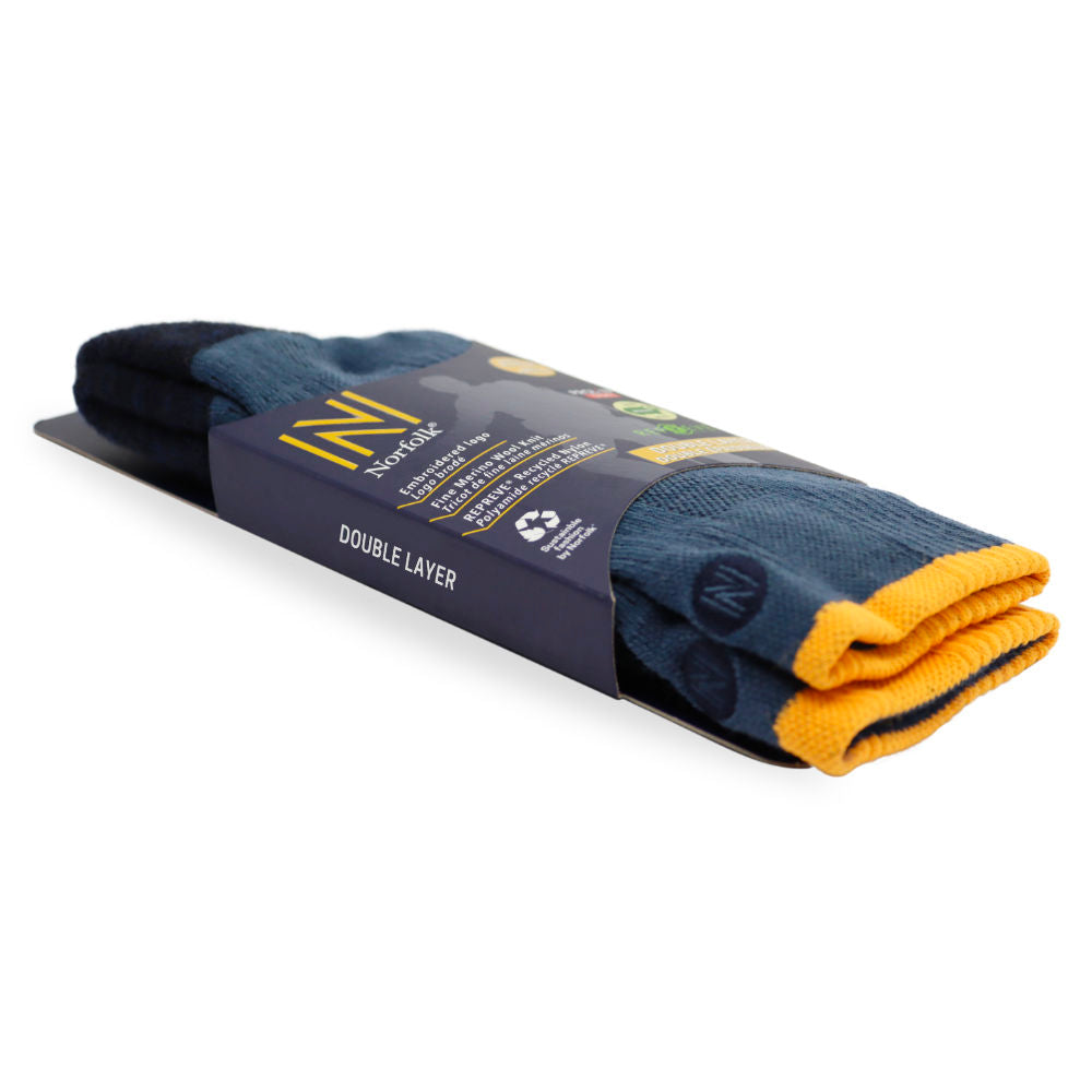 Donatello PROLEN® ve Merinos Yünü Çift Katmanlı Yürüyüş Çorabı Lacivert - 7