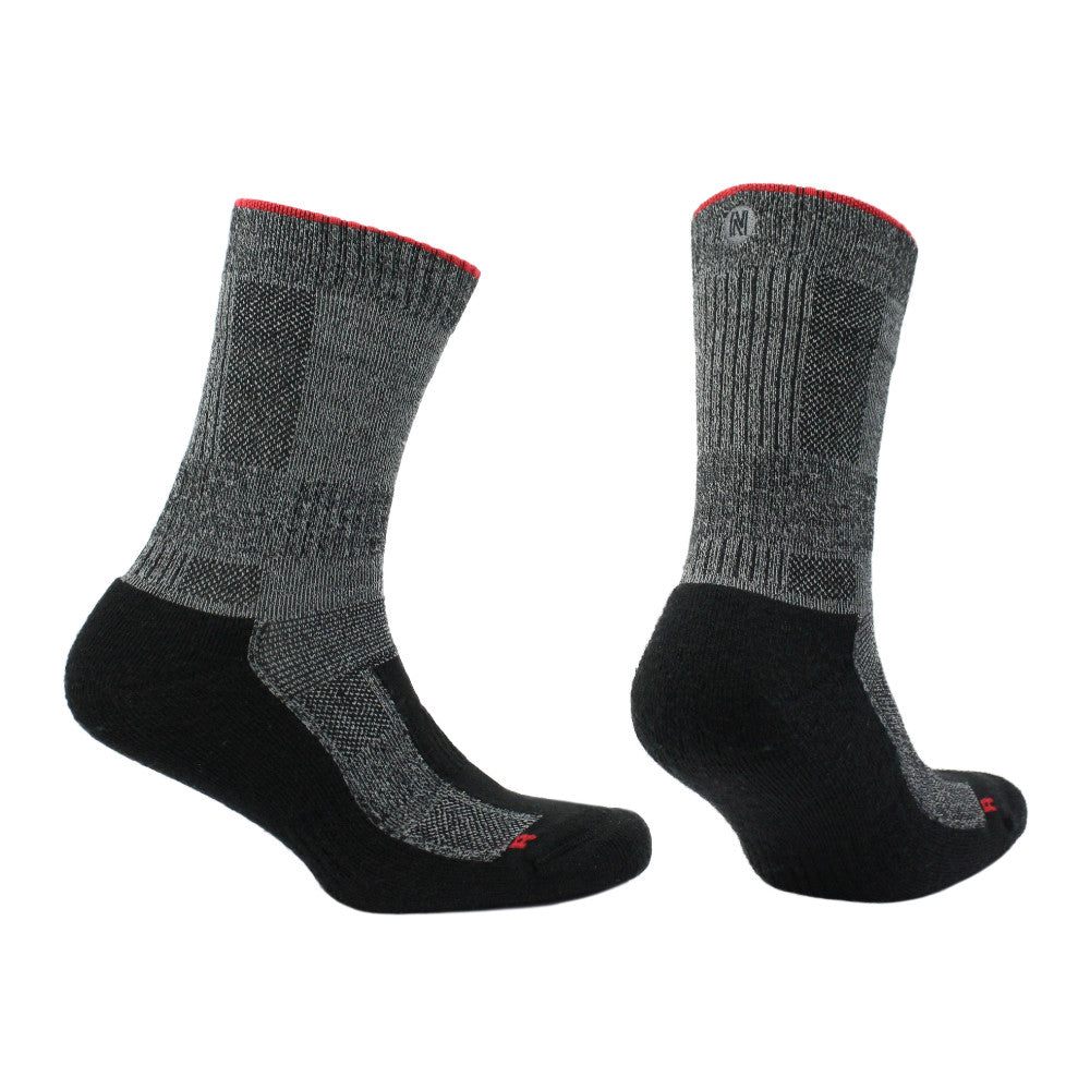 Donatello PROLEN® ve Merinos Yünü Çift Katmanlı Yürüyüş Çorabı Siyah