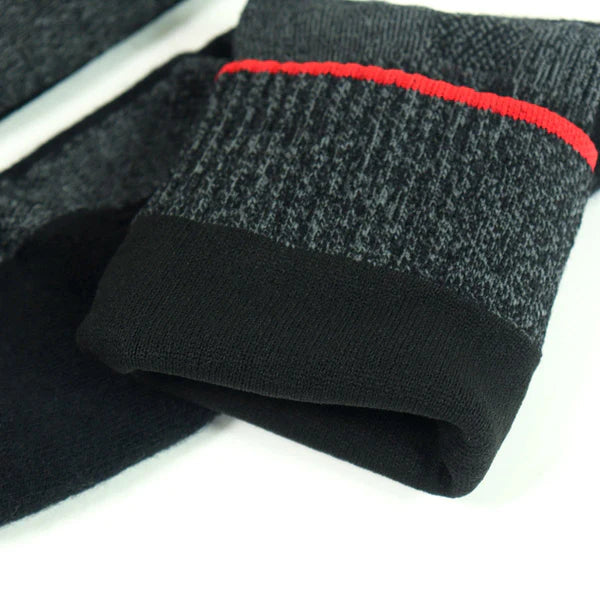 Donatello PROLEN® ve Merinos Yünü Çift Katmanlı Yürüyüş Çorabı Siyah - 5