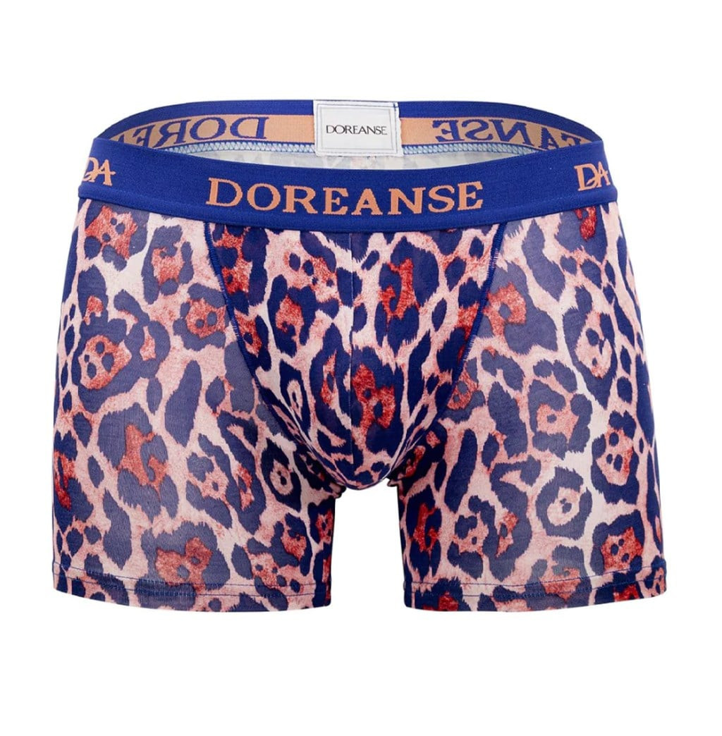 Doreanse Erkek Leopink Torbalı Normal Paça Boxer 1801