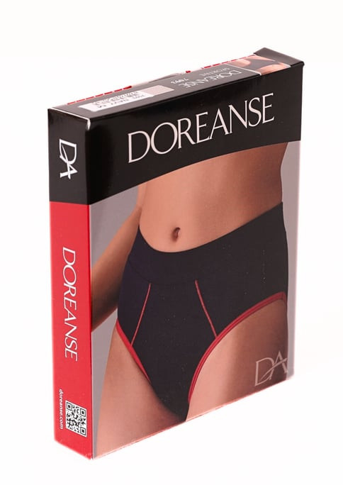 DOREANSE Kadın Lacivert Boxer Model Spor Slip 7093