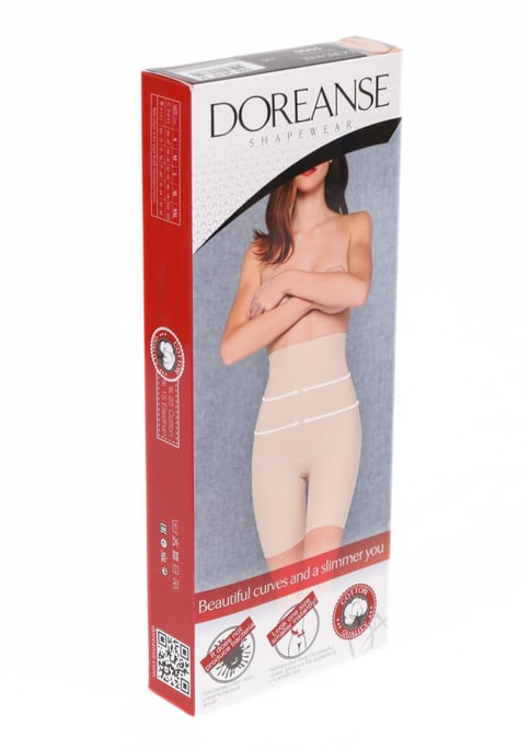 Doreanse Kadın Pamuklu Yüksek Bel Toparlayıcı Şort Korse 5900