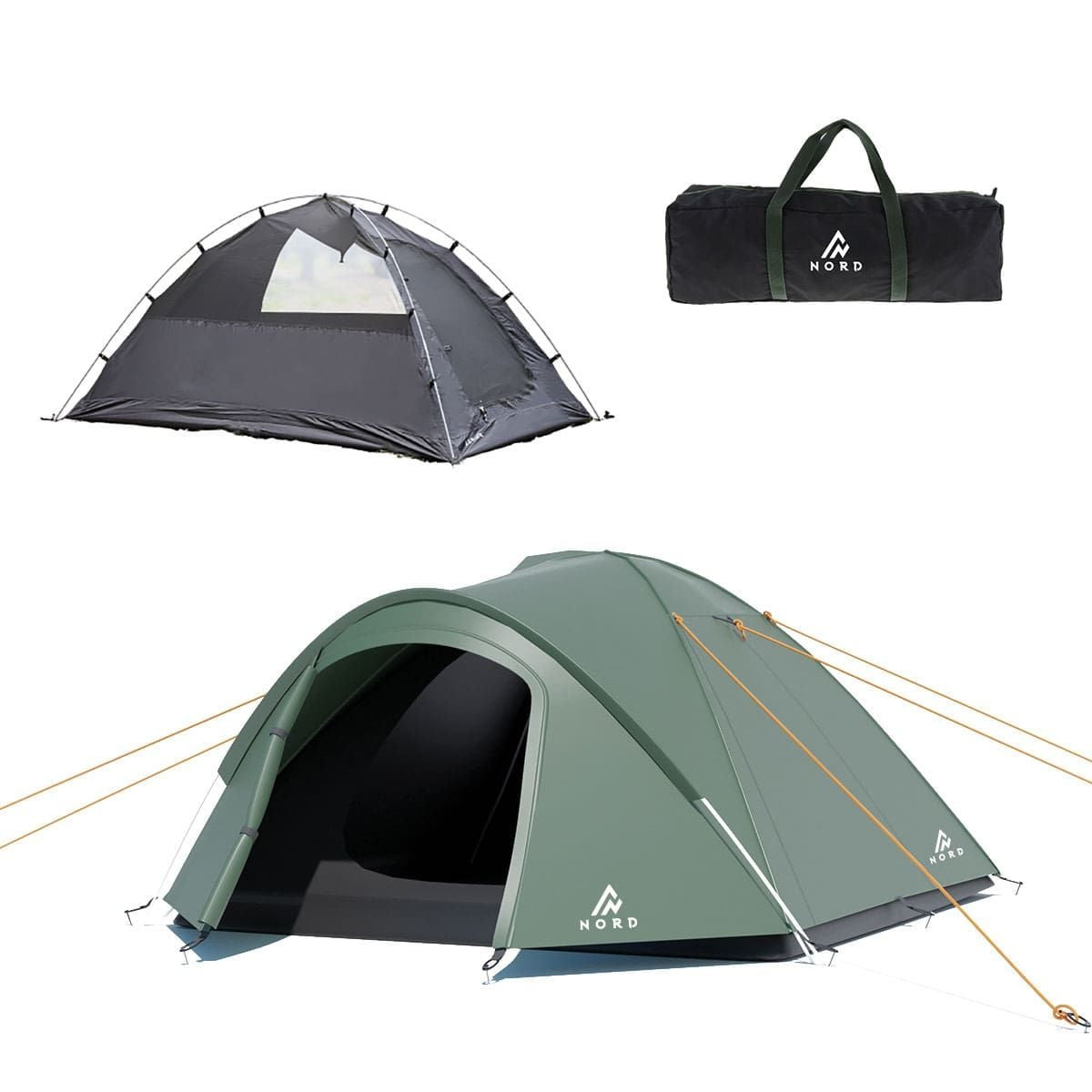 Nord 2 Kişilik Çadır Çantalı