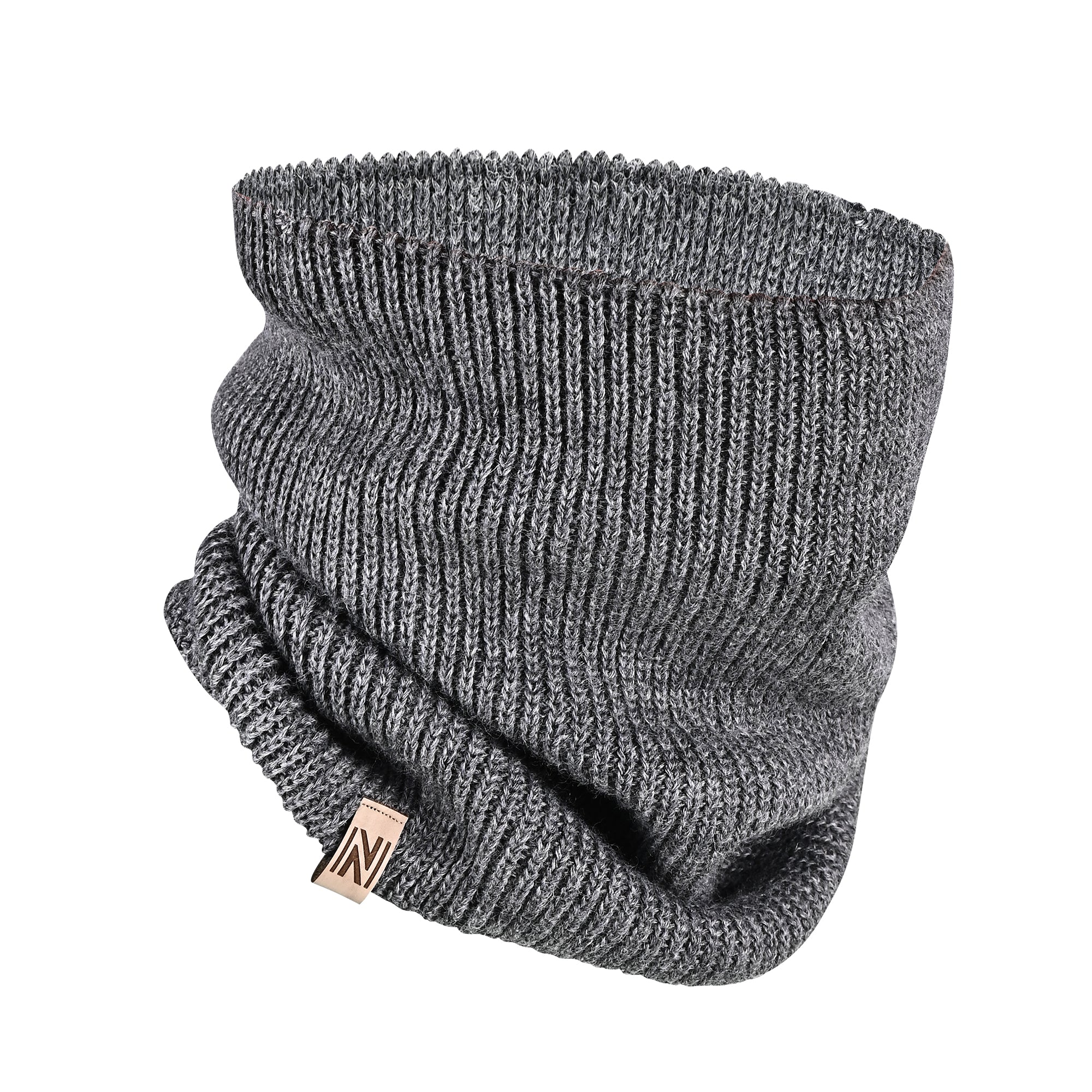 DOVER %70 Merino Yünlü Termal Boyunluk Gri - 3