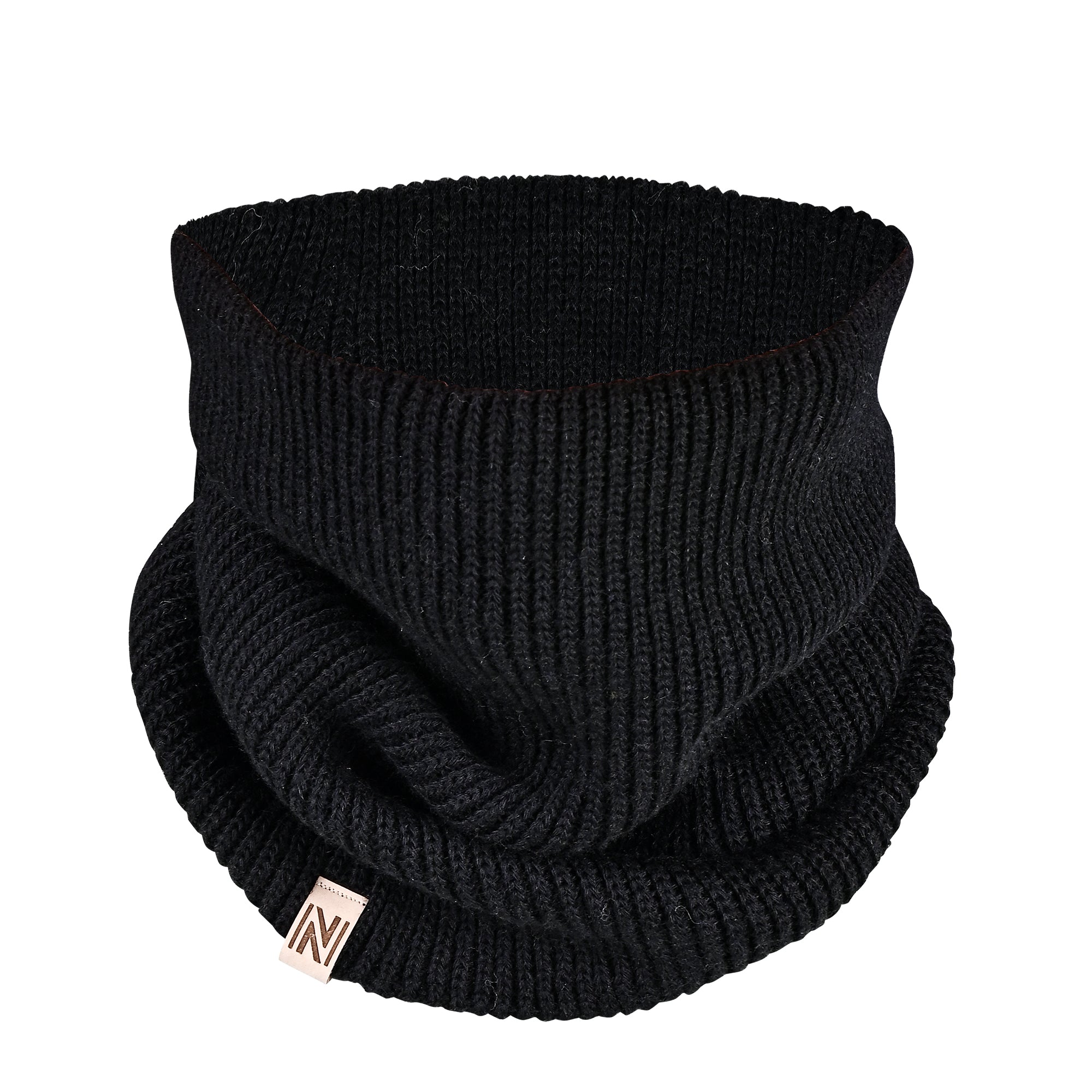 DOVER %70 Merino Yünlü Termal Boyunluk Siyah