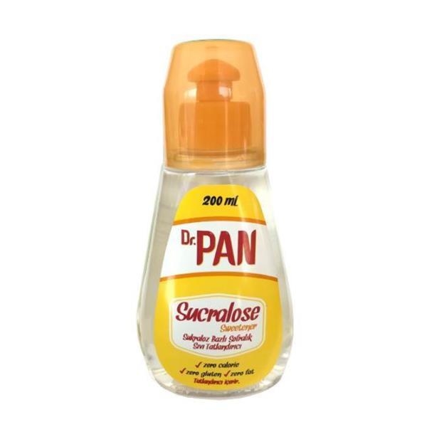 Dr.Pan Sukralozlu Sıvı Tatlandırıcı 200 ml
