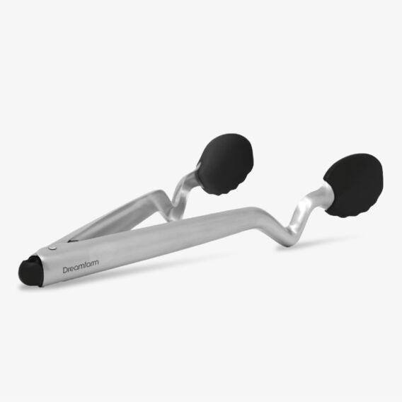 Dreamfarm Clongs 30cm Çelik Maşa, Siyah - 2