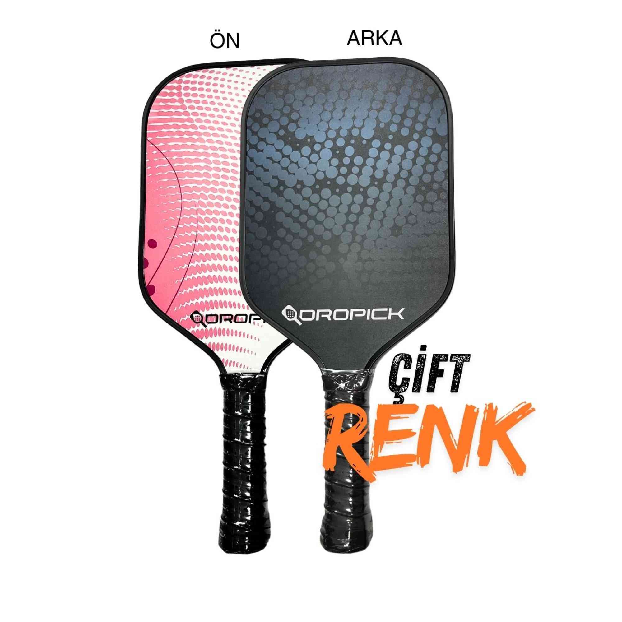 Dropick Balance Elite Serisi Karbon Fiber Yetişkin Pickleball Raketi - 4