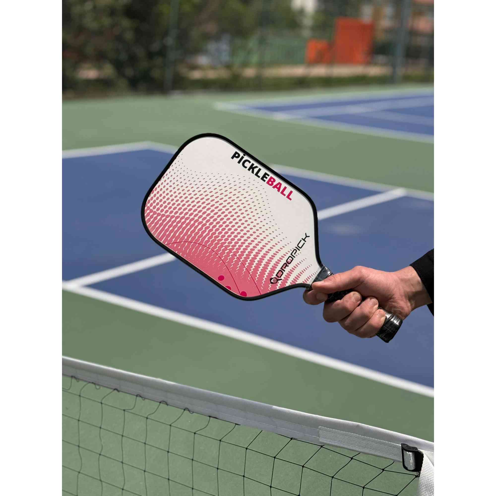 Dropick Balance Elite Serisi Karbon Fiber Yetişkin Pickleball Raketi - 8