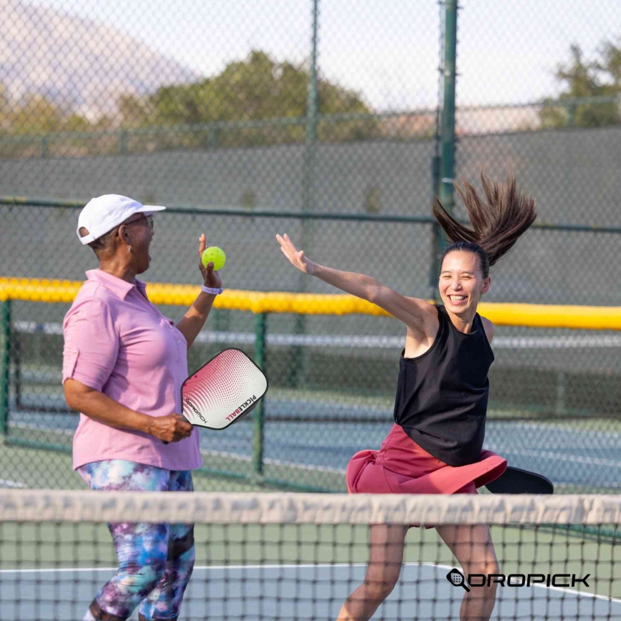 Dropick Balance Elite Serisi Karbon Fiber Yetişkin Pickleball Raketi - 9