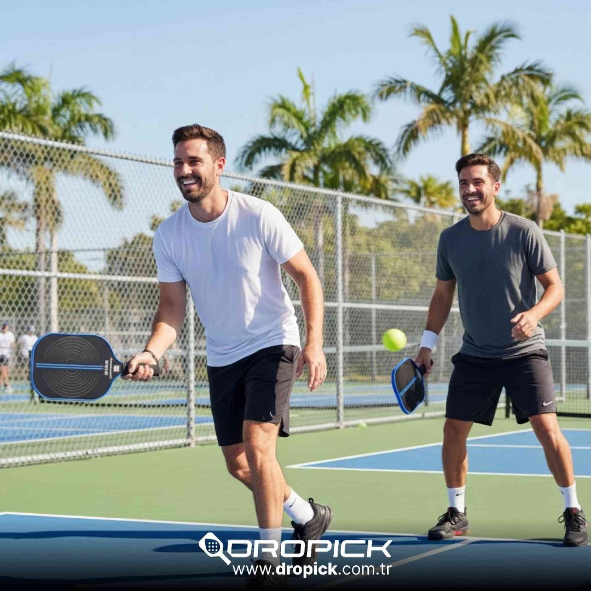 Dropick Equinox 1400 | 14 mm Pickleball Raketi – Denge ve Güç Bir Arada - 6