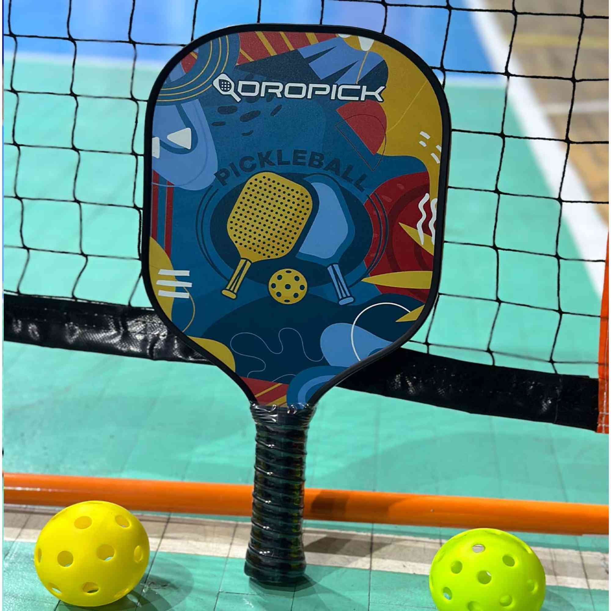 Dropick Flex Pro Serisi Karbon Fiber Pickleball Raketi - 5
