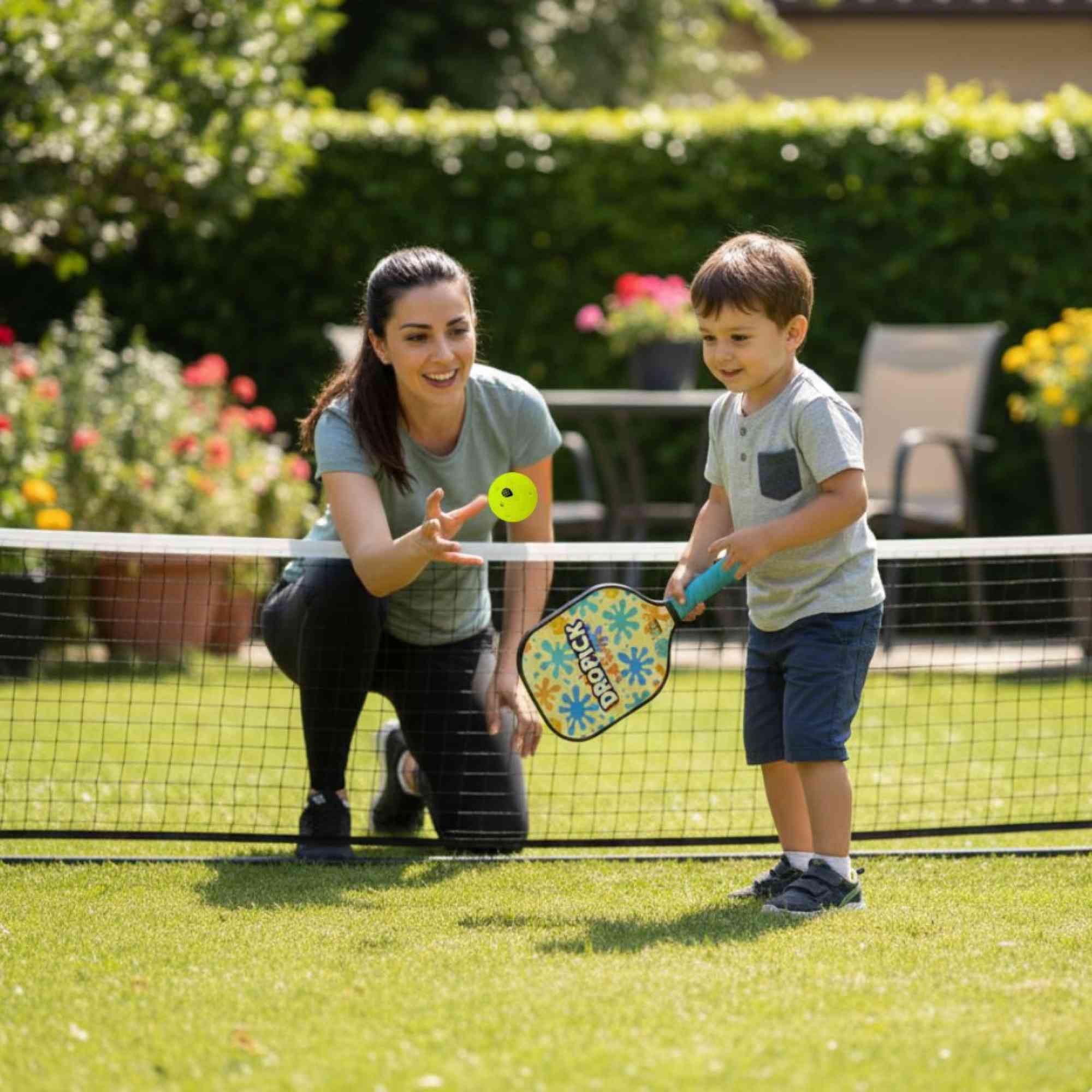 Dropick Fun Swing | Başlangıç ve Çocuklar İçin Hafif Pickleball Raketi - 3