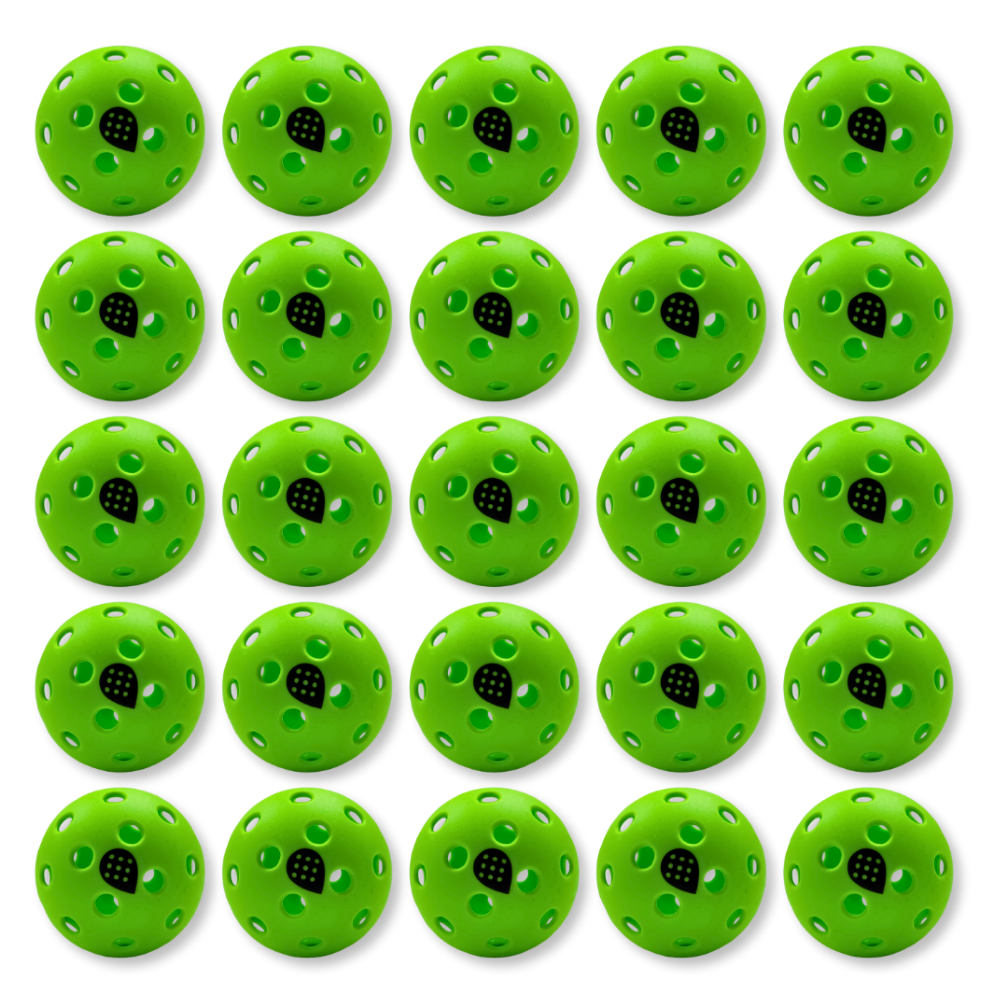 Dropick Optimo-40™ – 25'li Dış Saha Pickleball Topu Seti