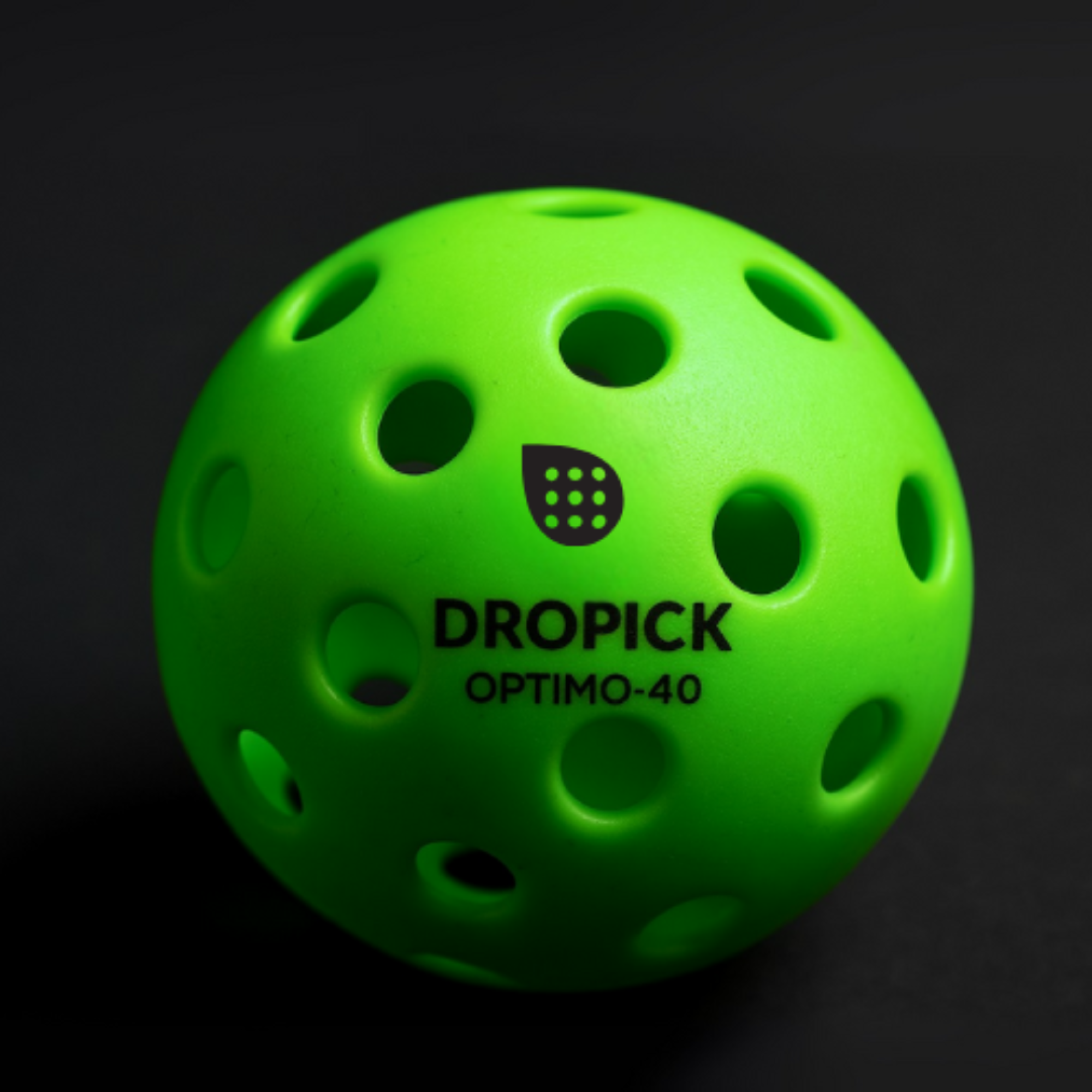 Dropick Optimo-40™ – 3'lü Dış Saha Pickleball Topu Seti - 4