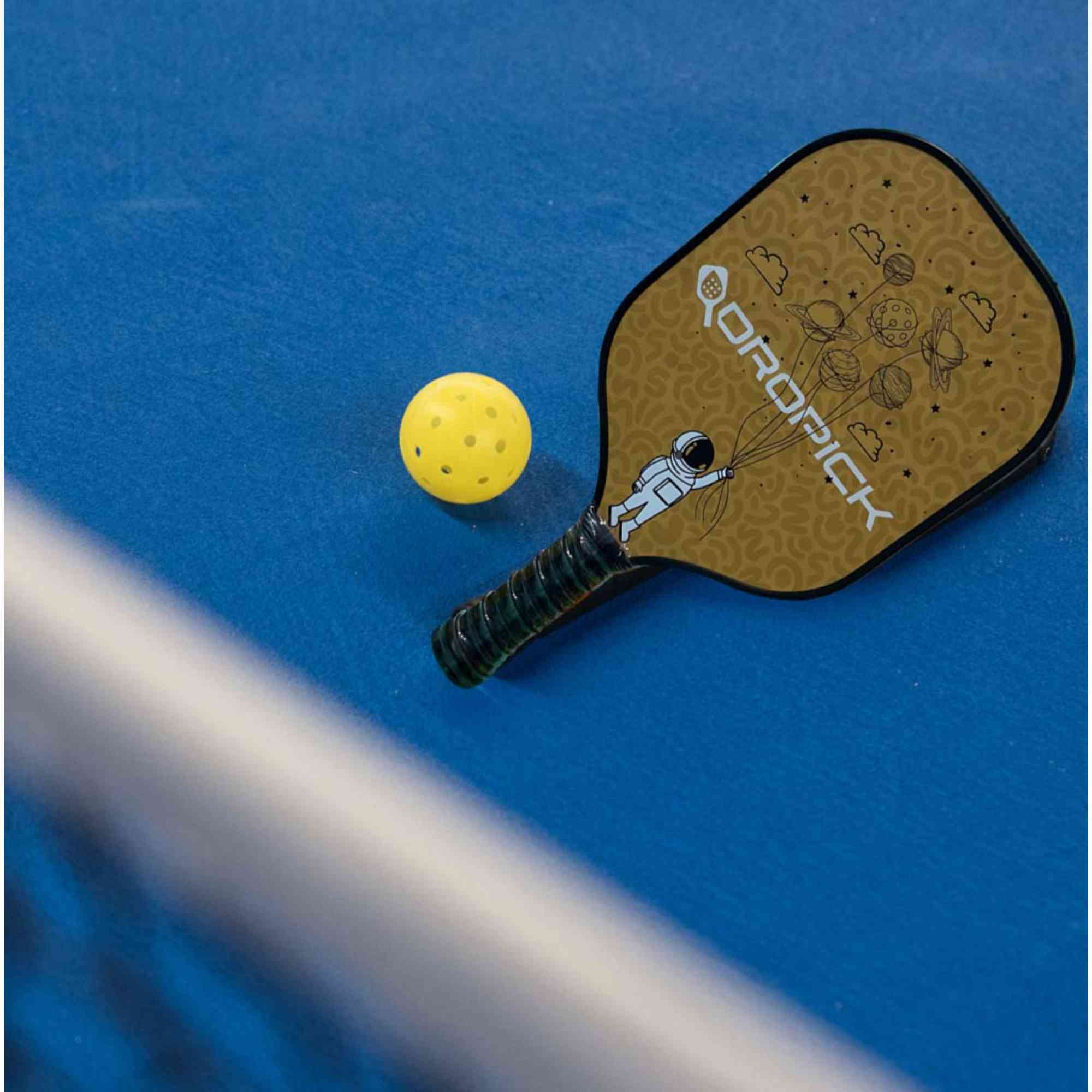Dropick Space Pro Serisi Karbon Fiber Pickleball Raketi - 7