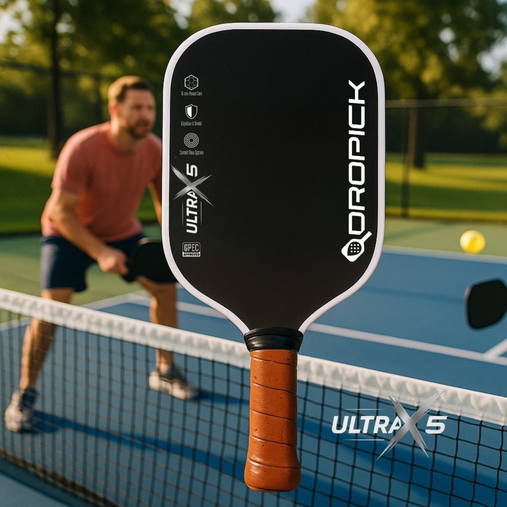 Dropick Ultra X5 - Gen 4 Teknolojili Kontrollü Pickleball Raketi - 4