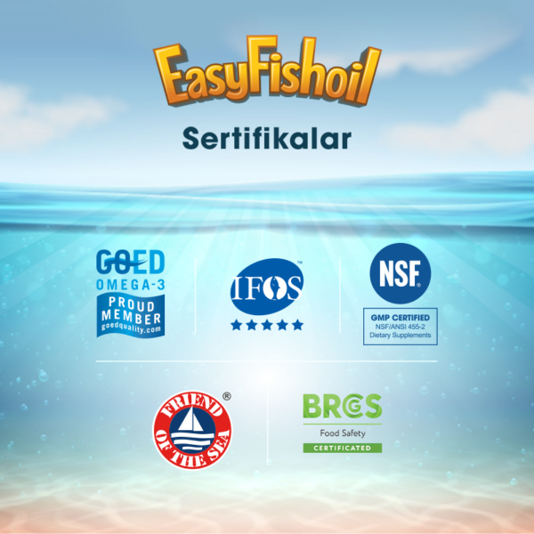 Easy Fish Oil Multi Multivitamin ve Balık Yağı Çiğnenebilir  30 Tablet - 5