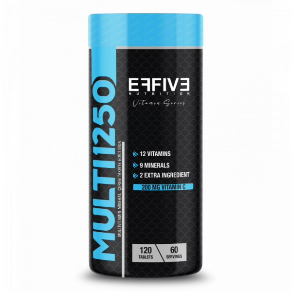 Effive Multi 1250 Multivitamin Mineral 120 Tablet