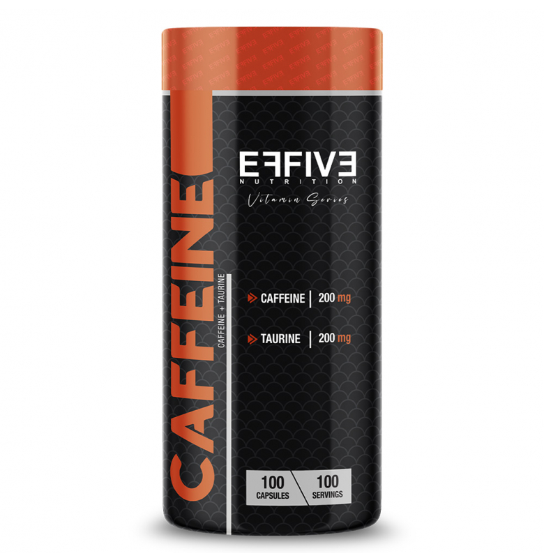 Effive Nutrition Caffeine+Taurine  100 Kapsül