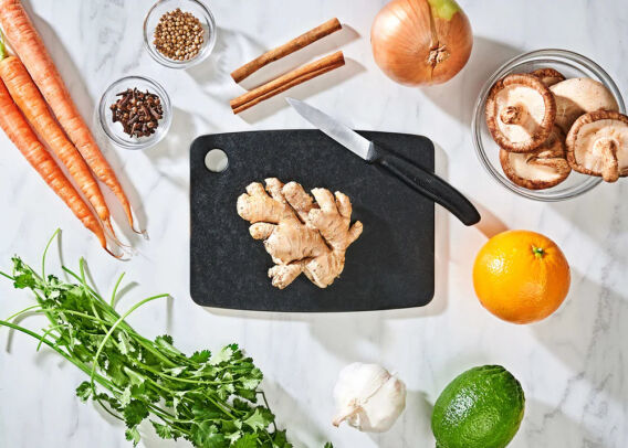 Epicurean Mutfak Serisi Siyah Kesme Tahtası 20x15cm - 2