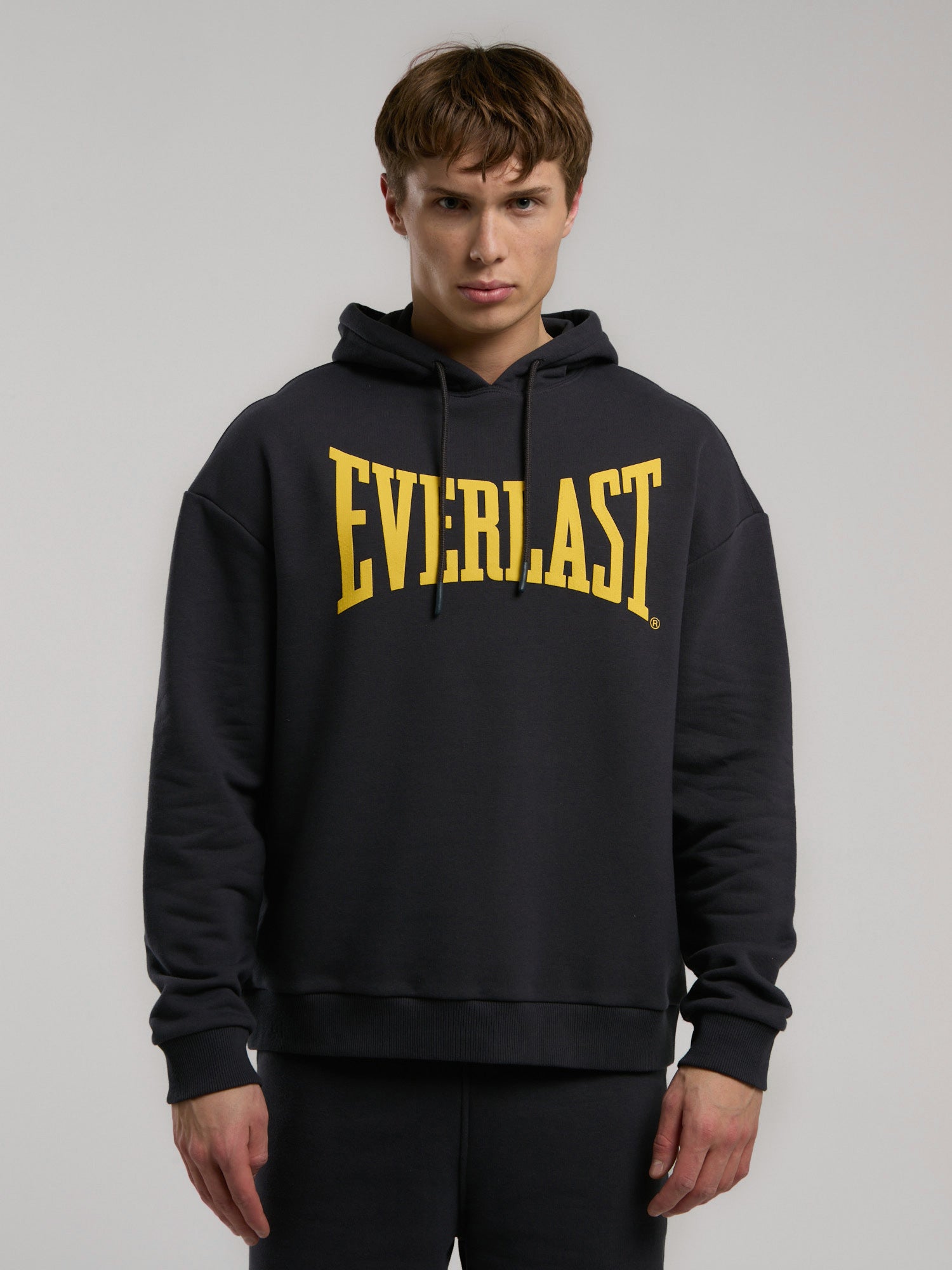 Ever Classics Comfort Füme Kapüşonlu Erkek Sweatshirt