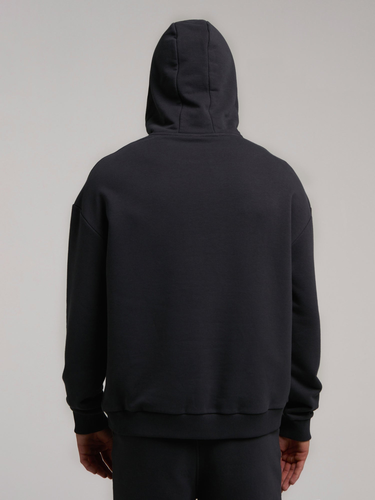 Ever Classics Comfort Füme Kapüşonlu Erkek Sweatshirt - 6