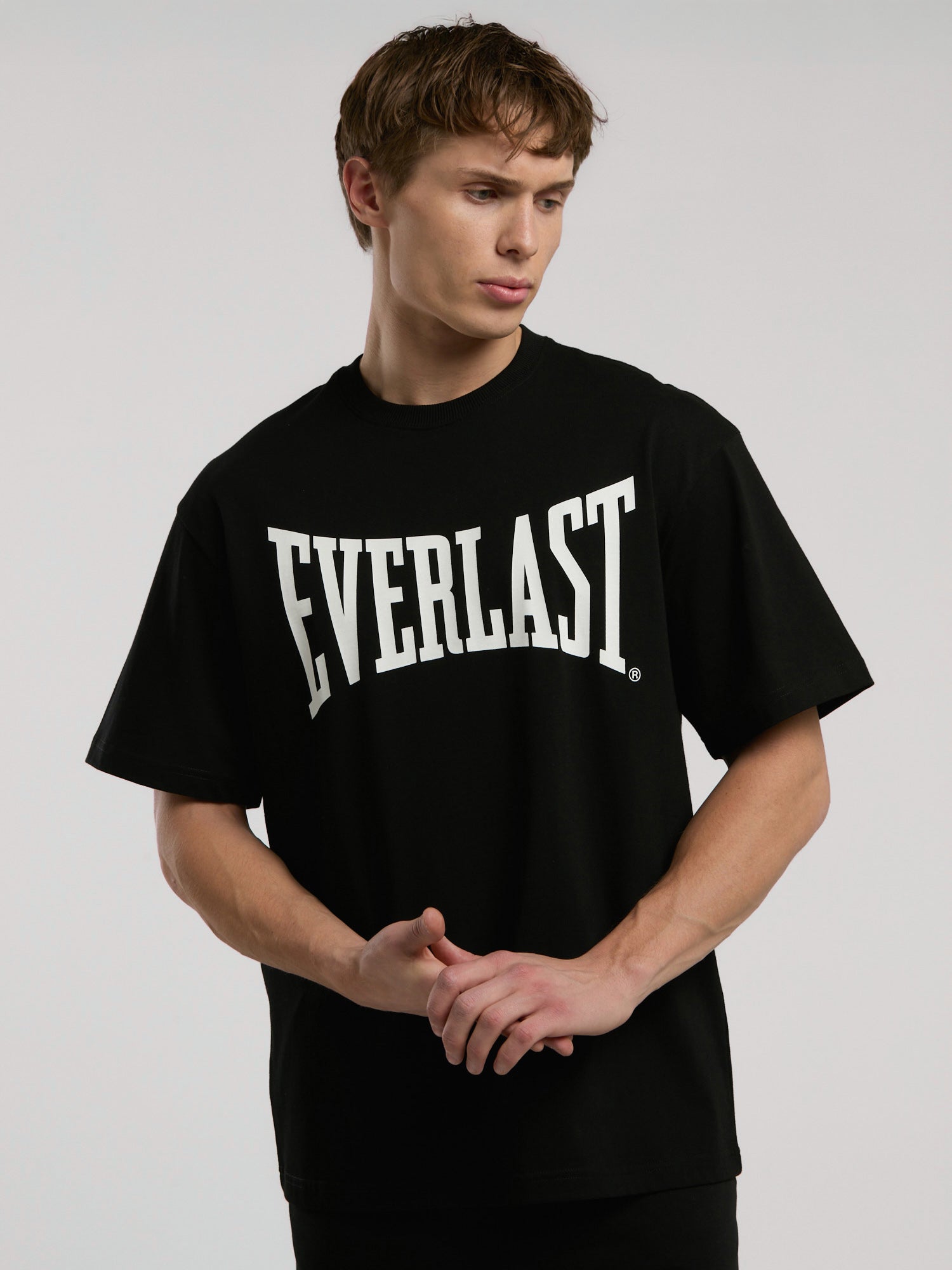 Ever Classics Comfort Logo Siyah Erkek Tişört - 3