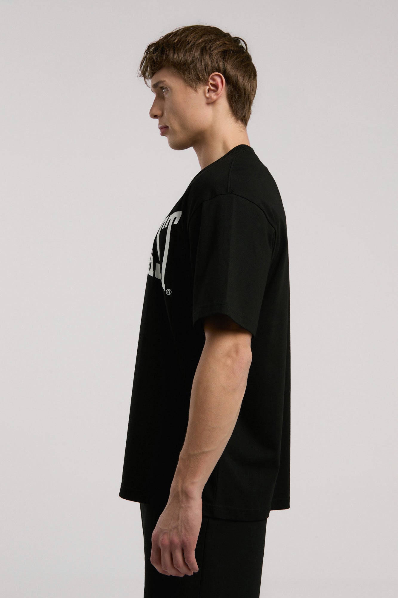 Ever Classics Comfort Logo Siyah Erkek Tişört - 4