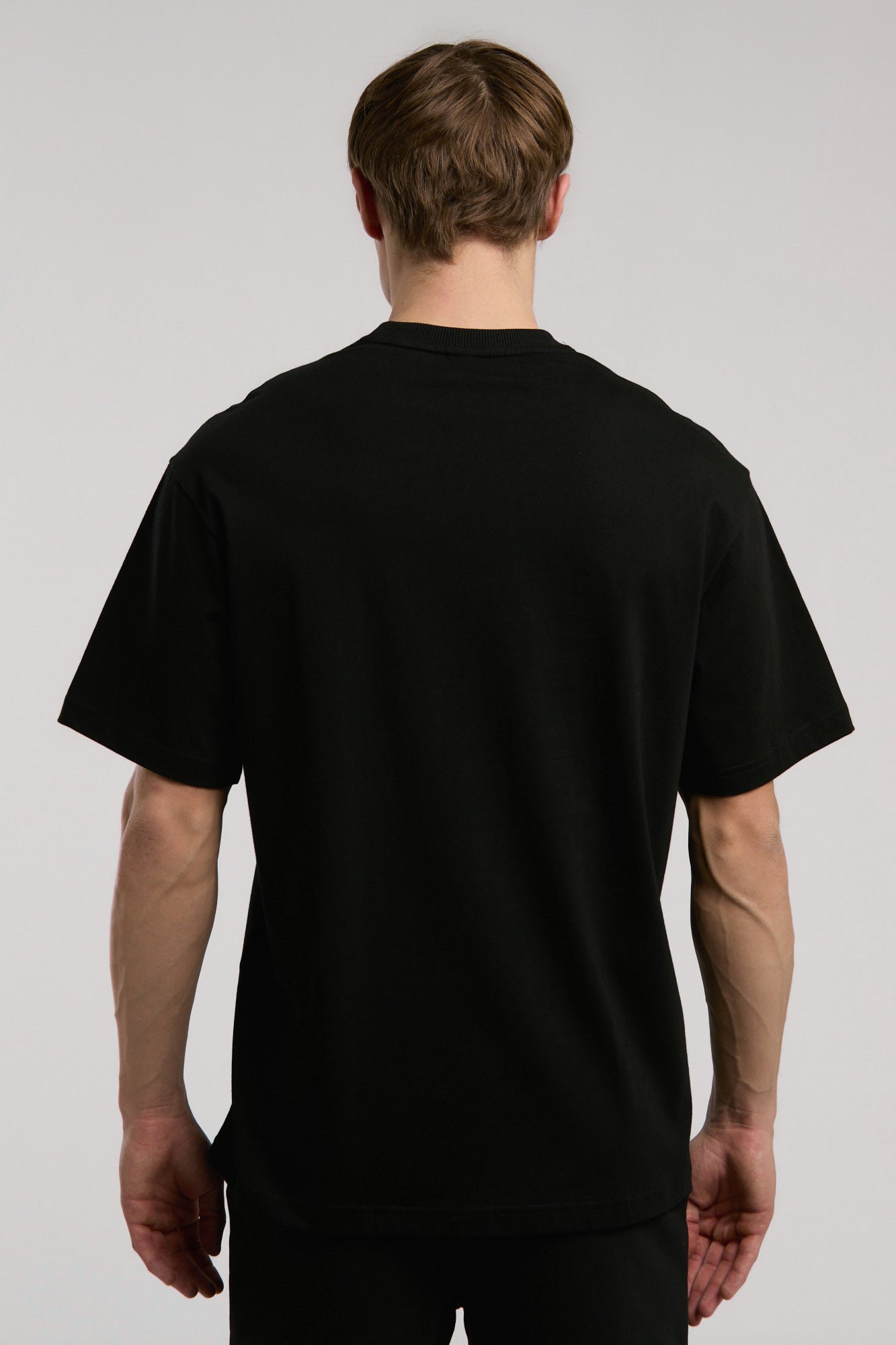 Ever Classics Comfort Logo Siyah Erkek Tişört - 5