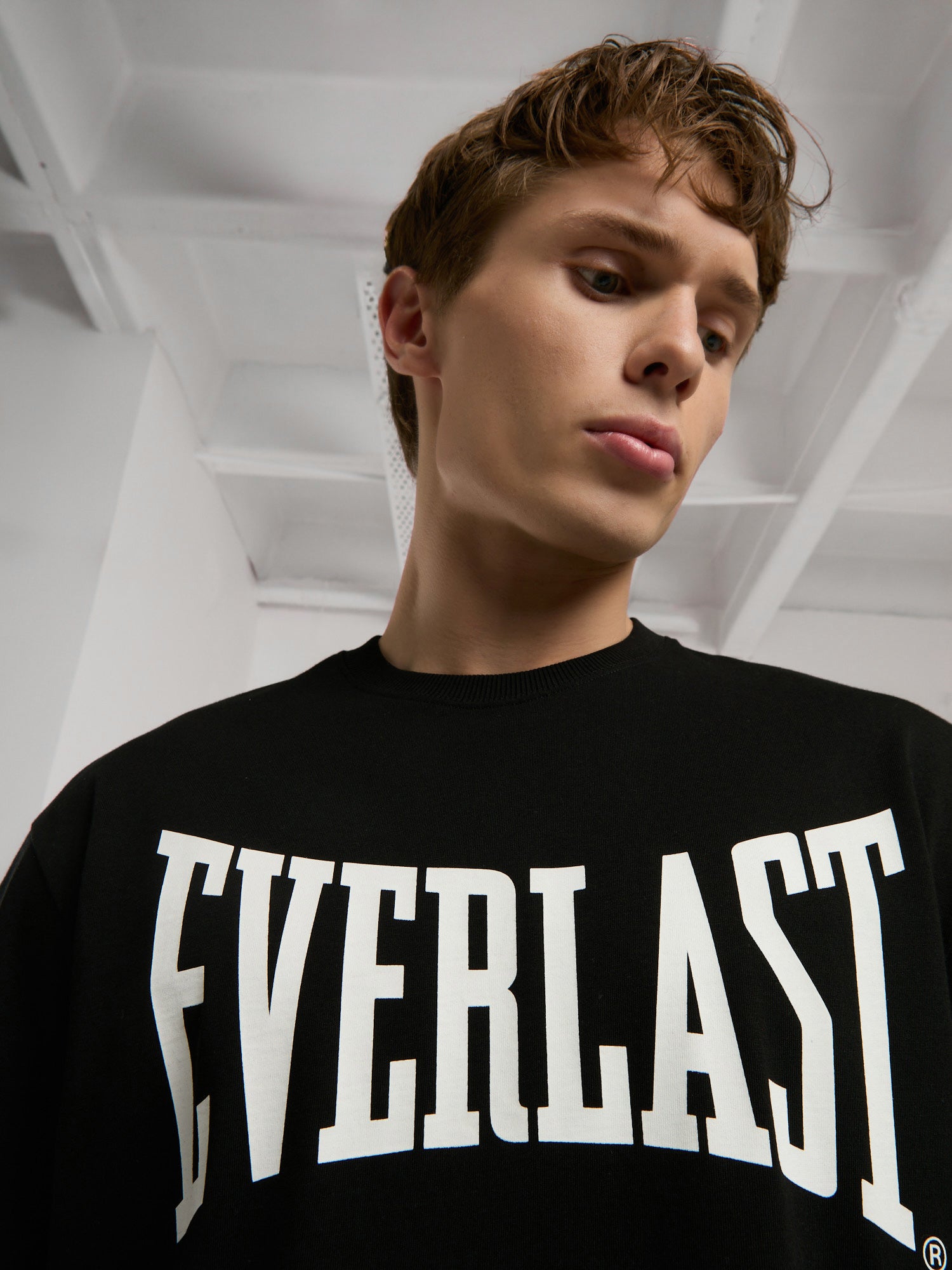 Ever Classics Comfort Logo Siyah Erkek Tişört - 6