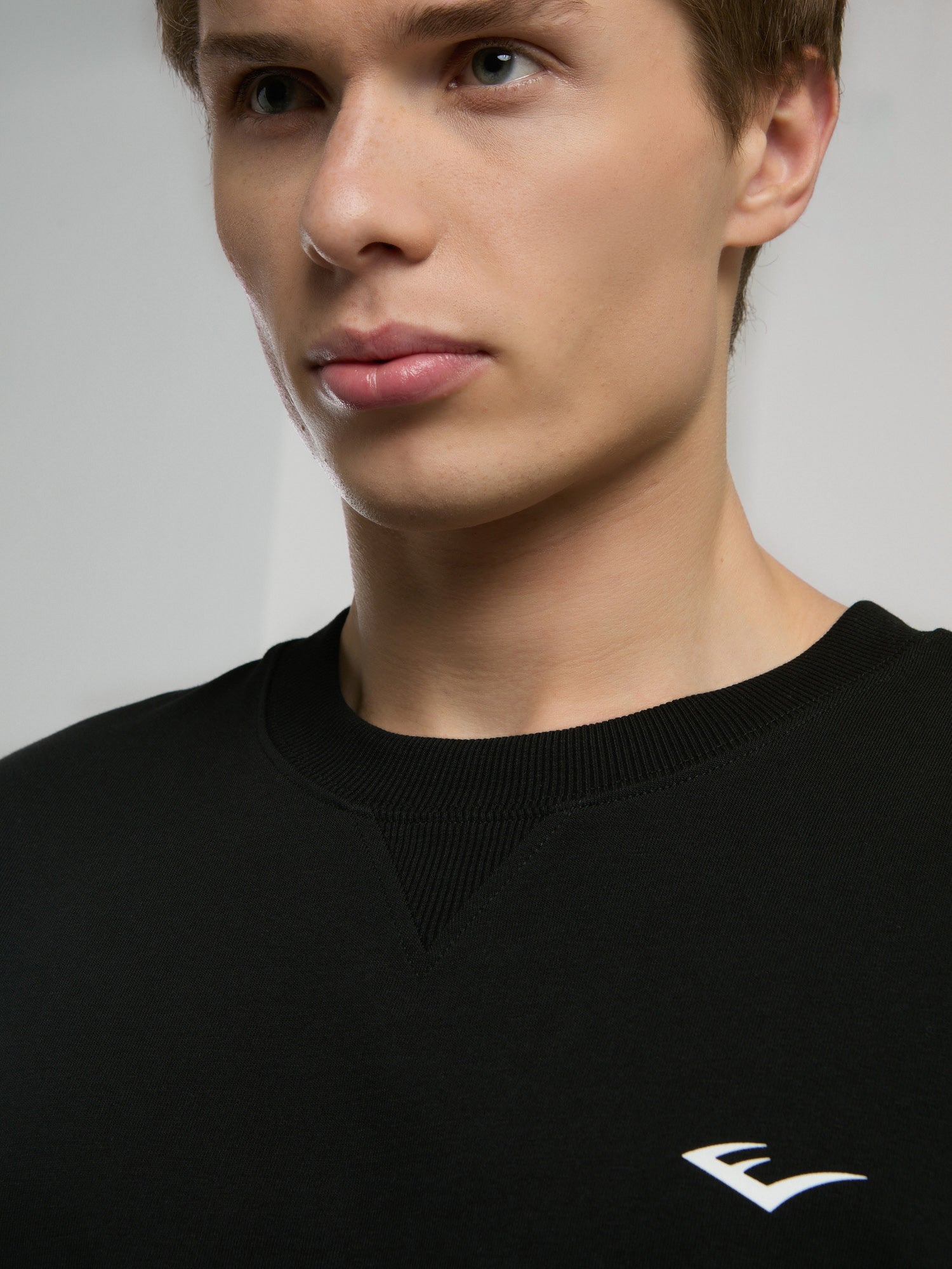 Ever Classics Oversize Arkası Baskılı  Siyah Erkek Tişört - 5