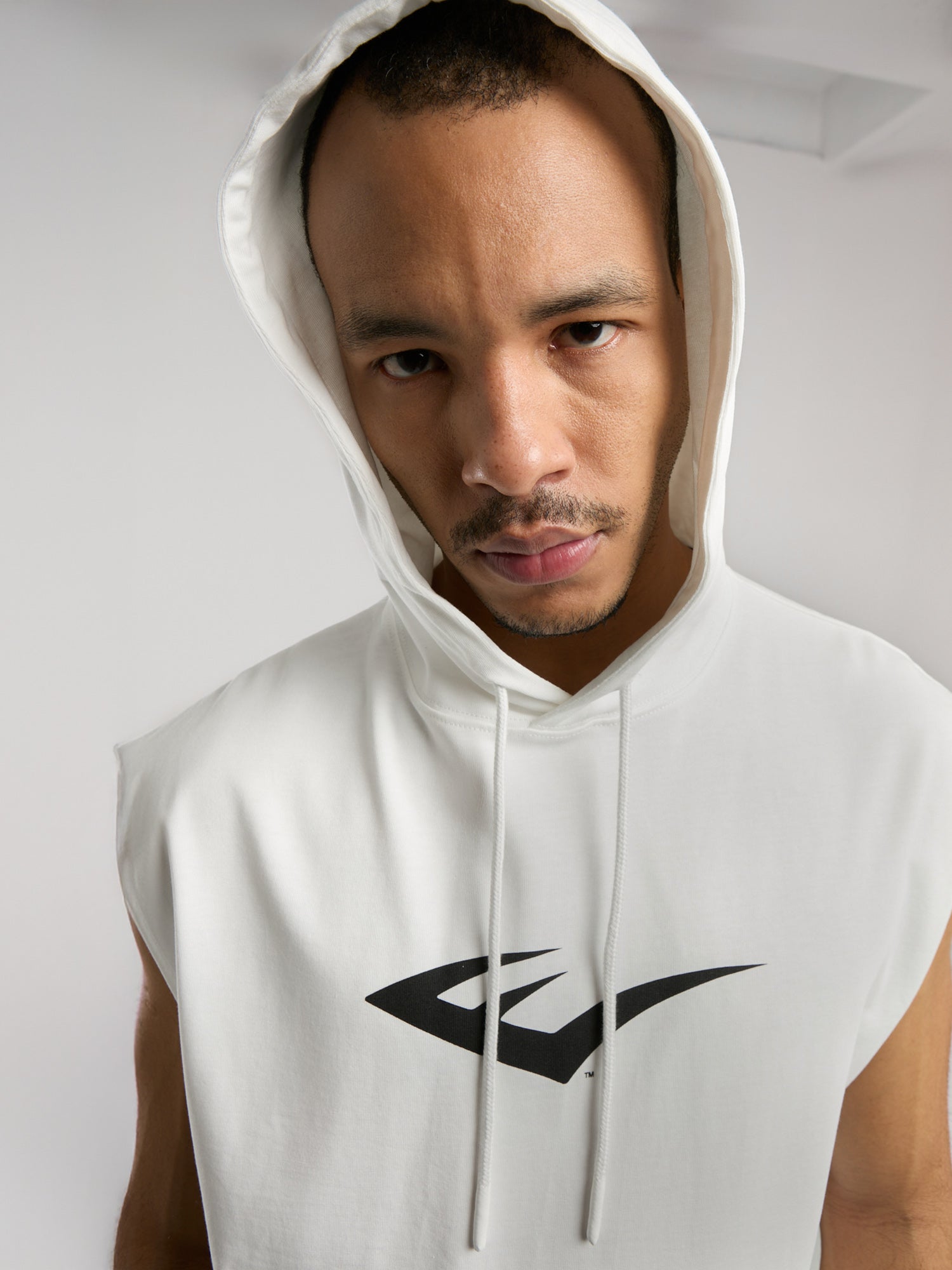 Ever Classics Oversize Beyaz Erkek Kolsuz Sweatshirt - 6