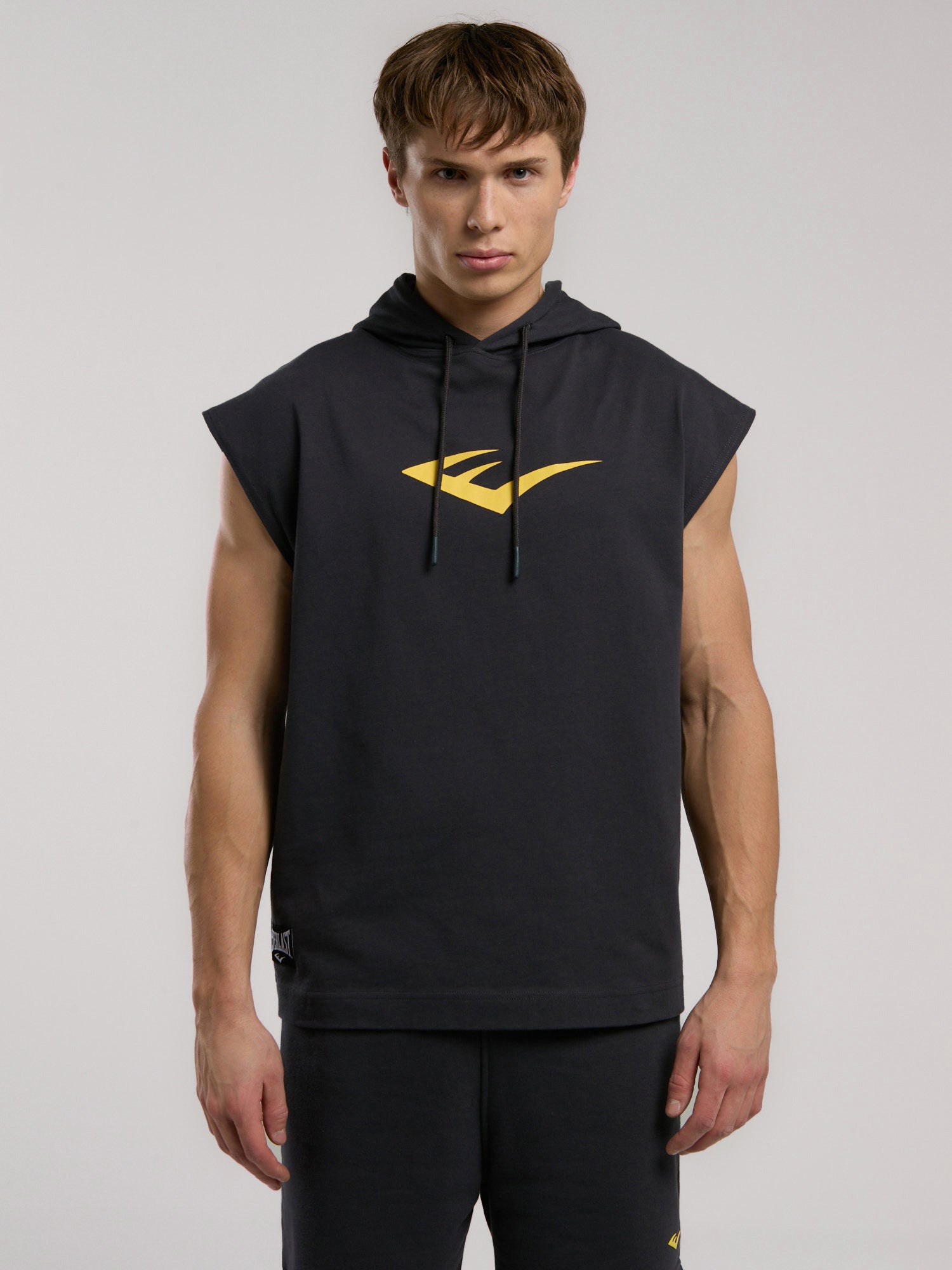 Ever Classics Oversize Füme Erkek Kolsuz Sweatshirt