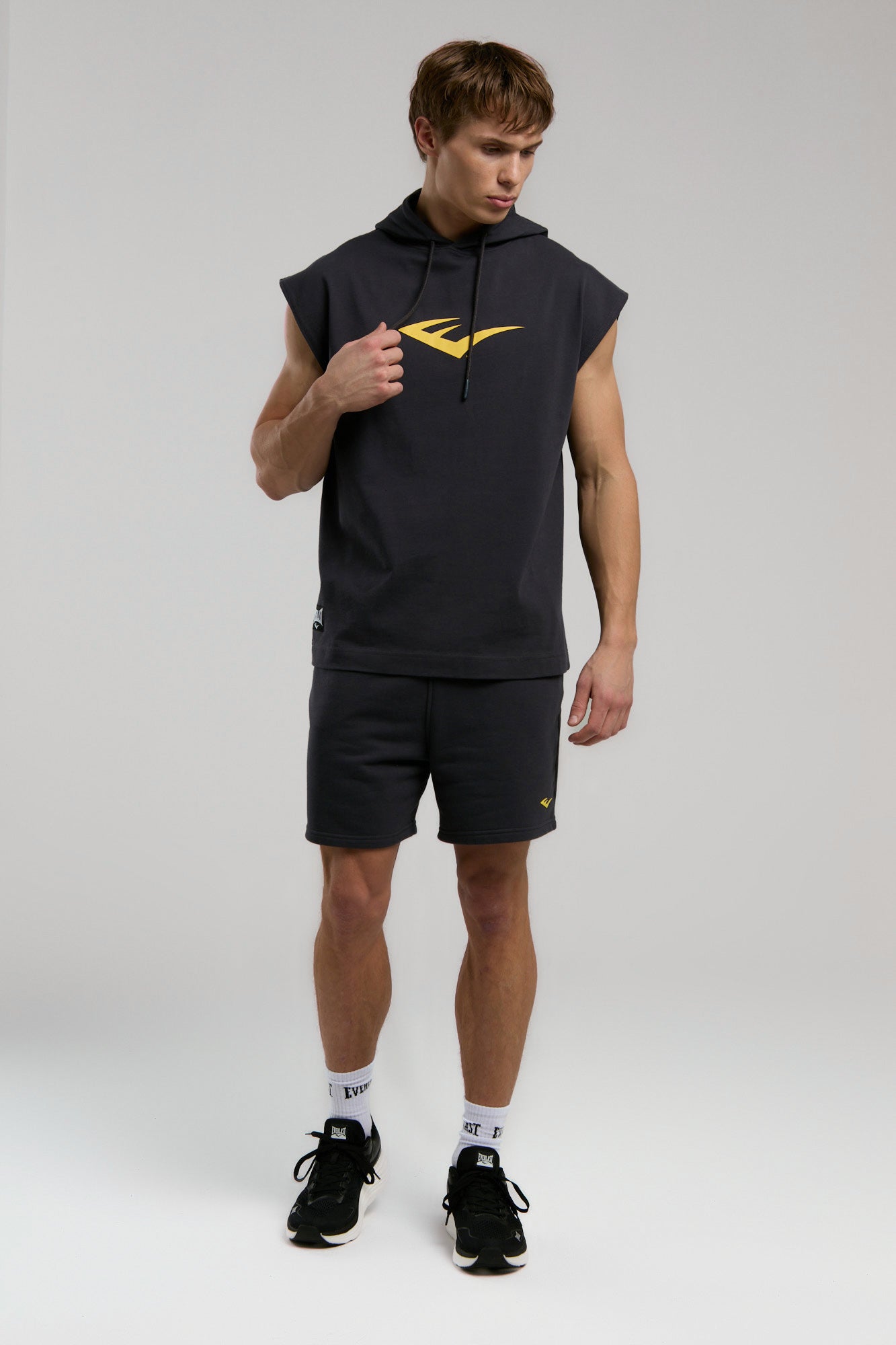 Ever Classics Oversize Füme Erkek Kolsuz Sweatshirt - 7