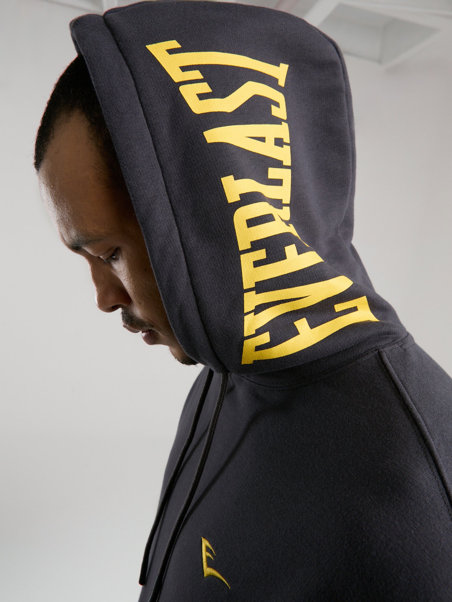 Ever Classics  Comfort Füme Kapüşon Baskılı Erkek Sweatshirt - 3