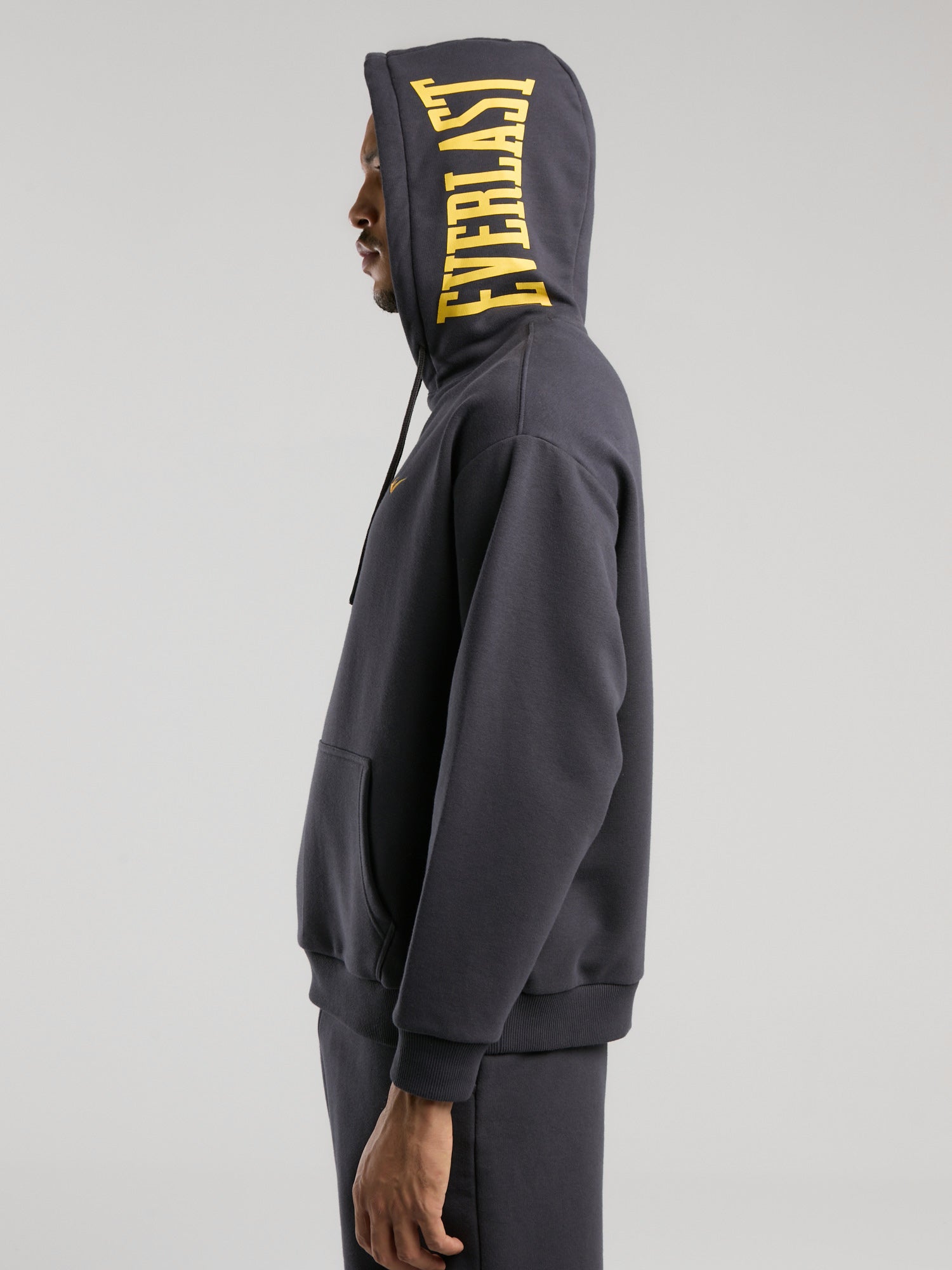 Ever Classics  Comfort Füme Kapüşon Baskılı Erkek Sweatshirt - 6