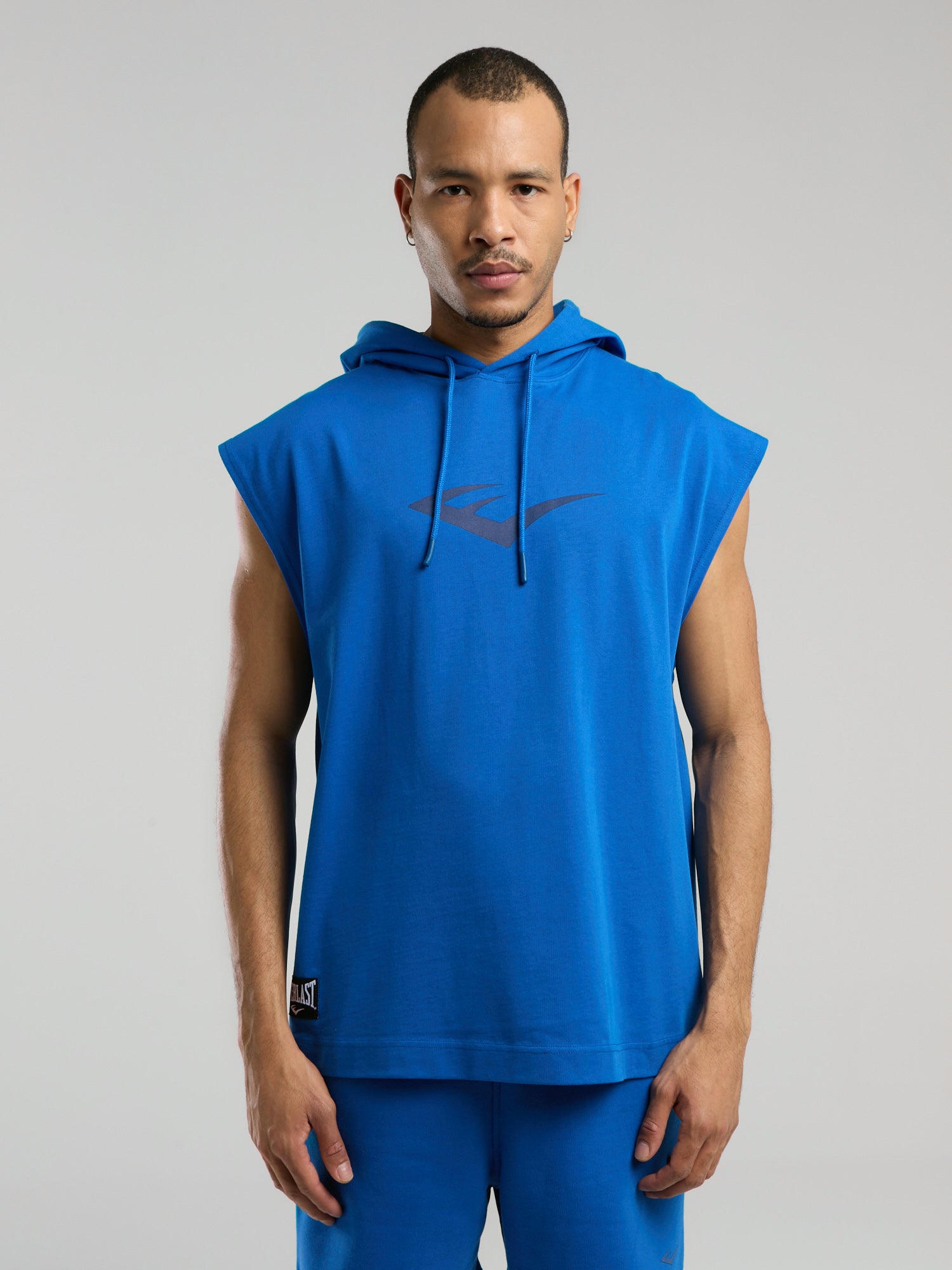 Ever Classics Oversize Koyu İndigo Erkek Kolsuz Sweatshirt