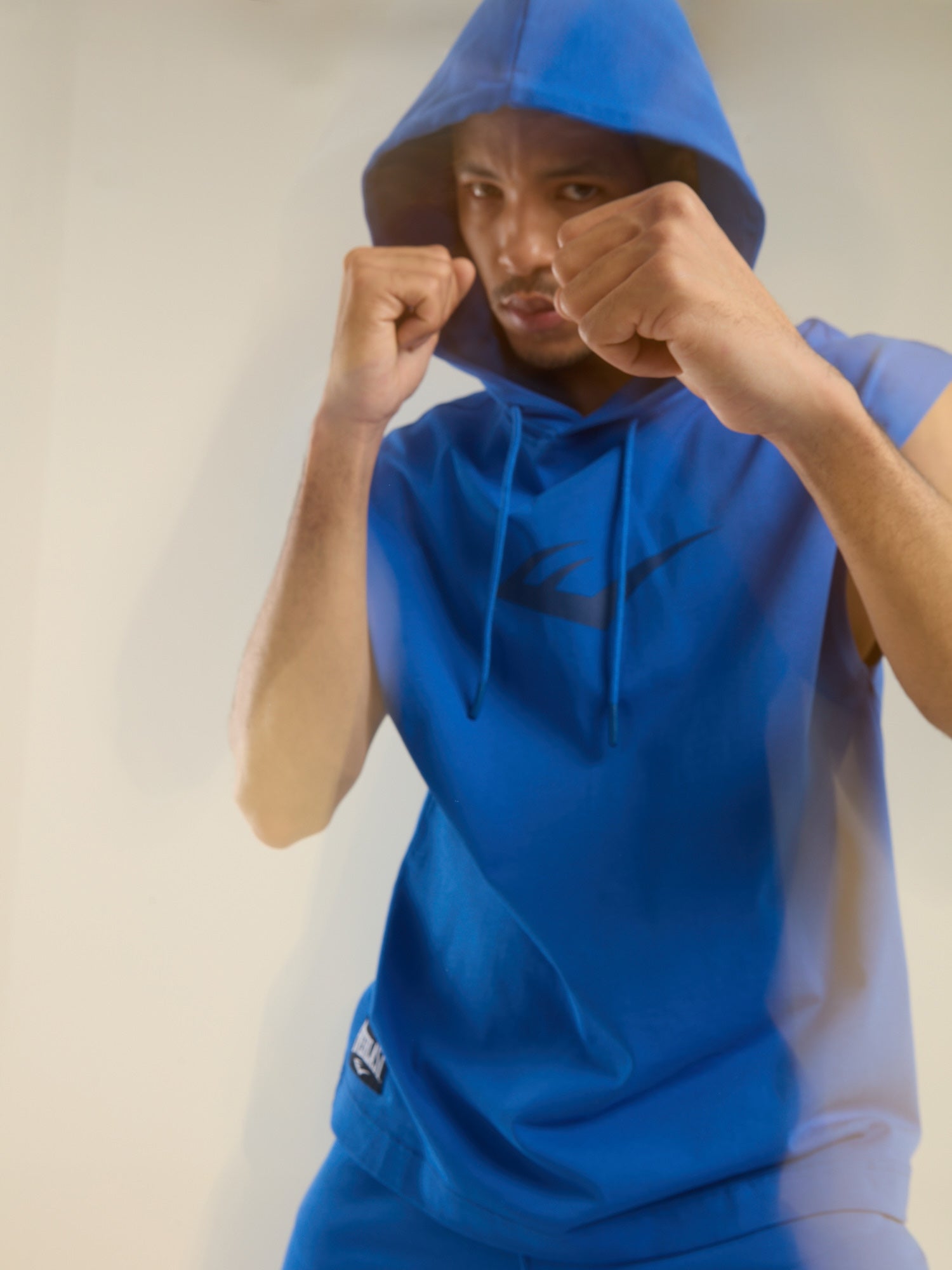 Ever Classics Oversize Koyu İndigo Erkek Kolsuz Sweatshirt - 8