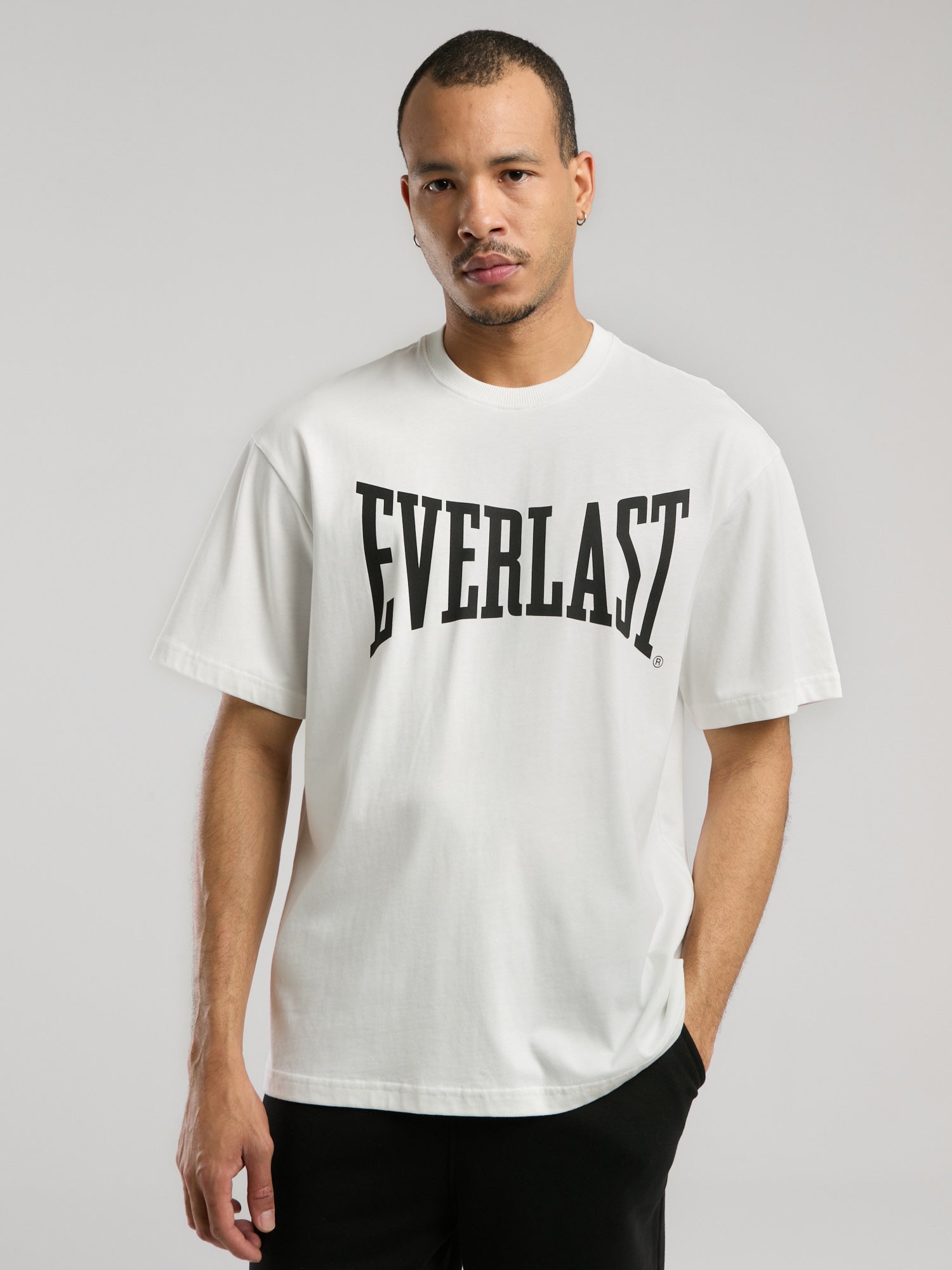 Ever Classics Comfort Logo Beyaz Erkek Tişört - 3